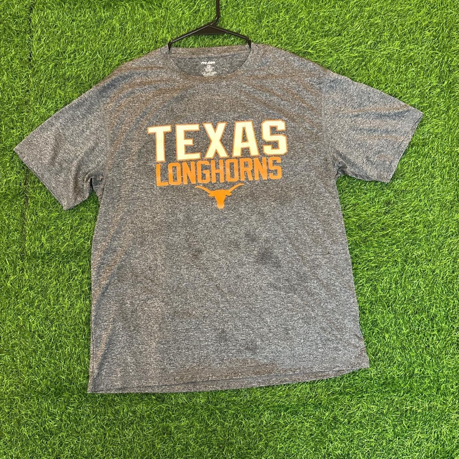 Pro Edge Men's Grey Texas Longhorns Graphic Athletic Tee Size US L / EU 52-54 / 3 - 1 Thumbnail
