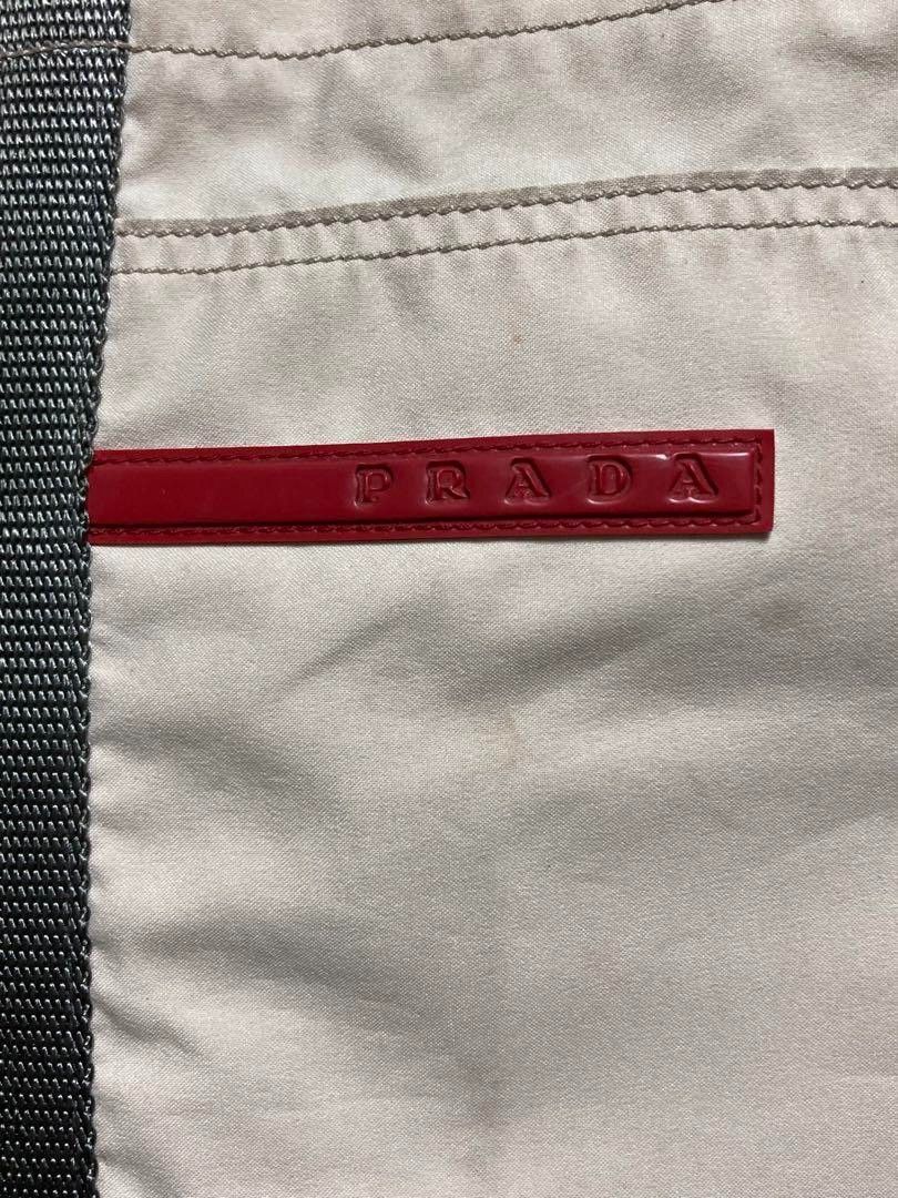 Prada Prada Sport - Linea Rossa Nylon Tote Bag Shoulder Bag Size ONE SIZE - 2 Thumbnail