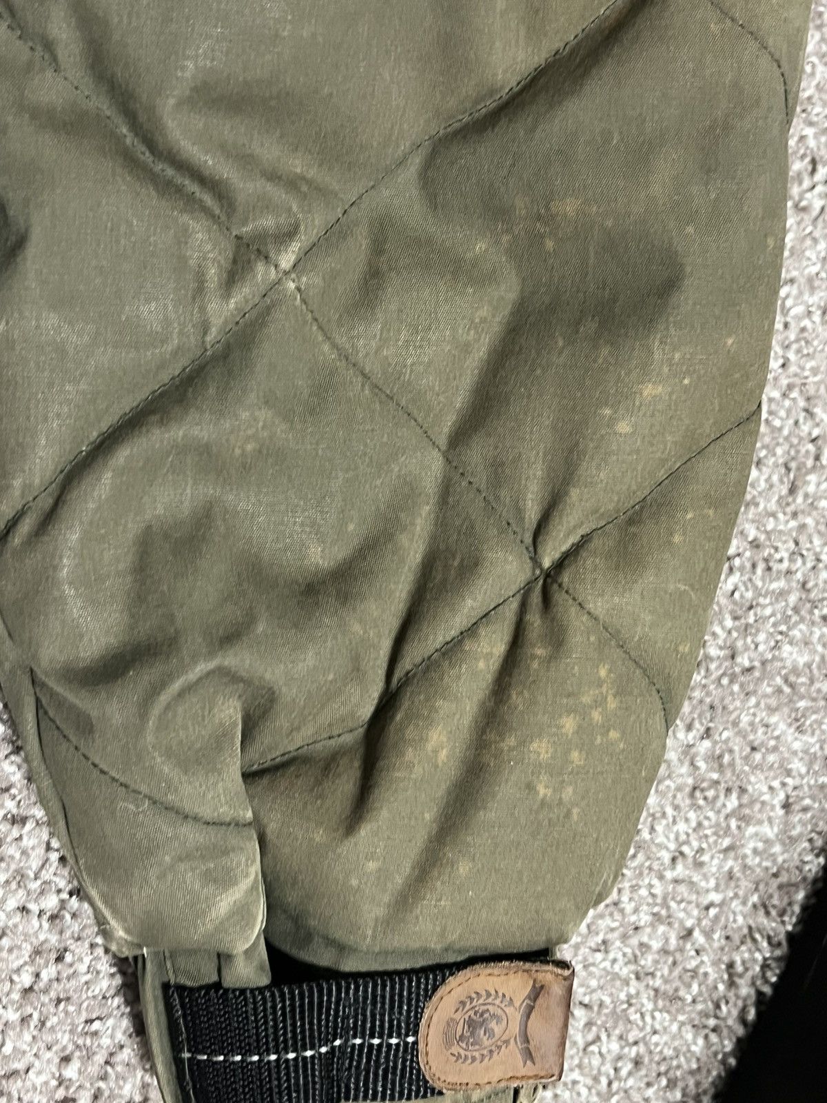 Tommy Hilfiger Vintage 1990s Tommy Hilfiger Green Quilted Puffer Jacket Size US S / EU 44-46 / 1 - 9 Thumbnail