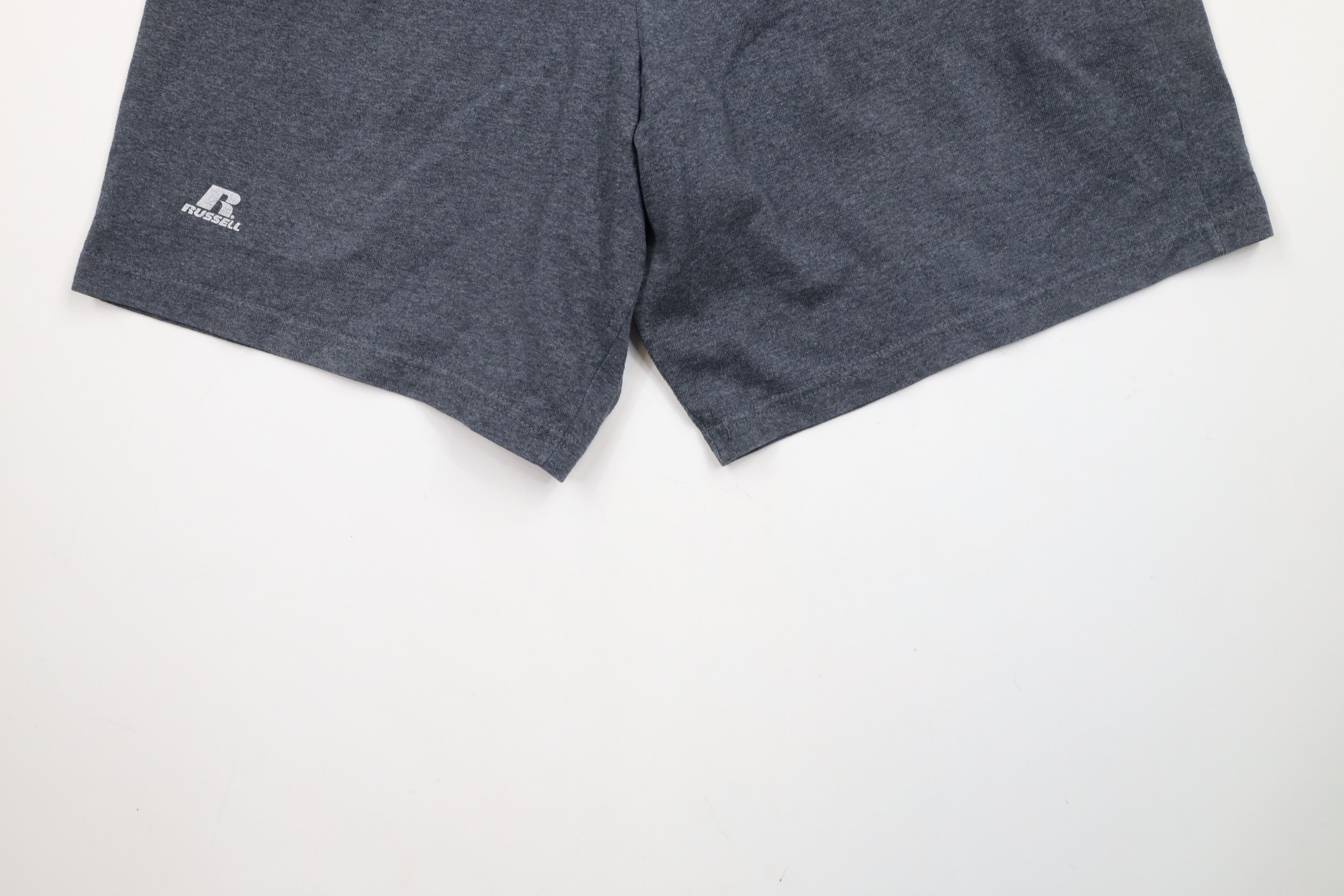 Russell Athletic × Vintage Vintage 90s Russell Athletic Above Knee Dad Shorts Gray Size US 32 / EU 48 - 4 Thumbnail