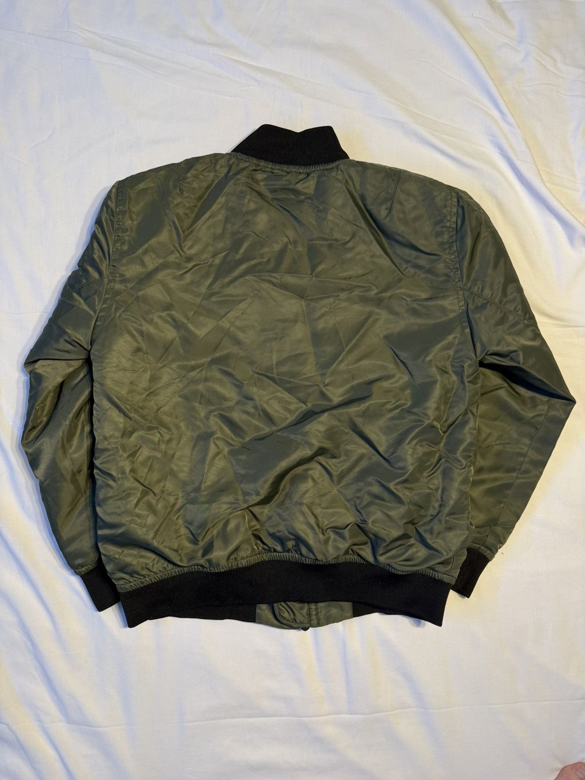 Stussy Stussy Green Bomber Jacket Size US M / EU 48-50 / 2 - 3 Thumbnail