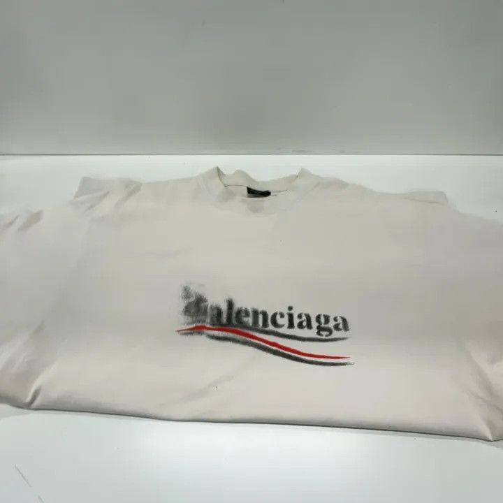 Balenciaga Balenciaga SS24 Logo Print Short Sleeve T-Shirt 0079-2507 Size US XL / EU 56 / 4 - 5 Thumbnail