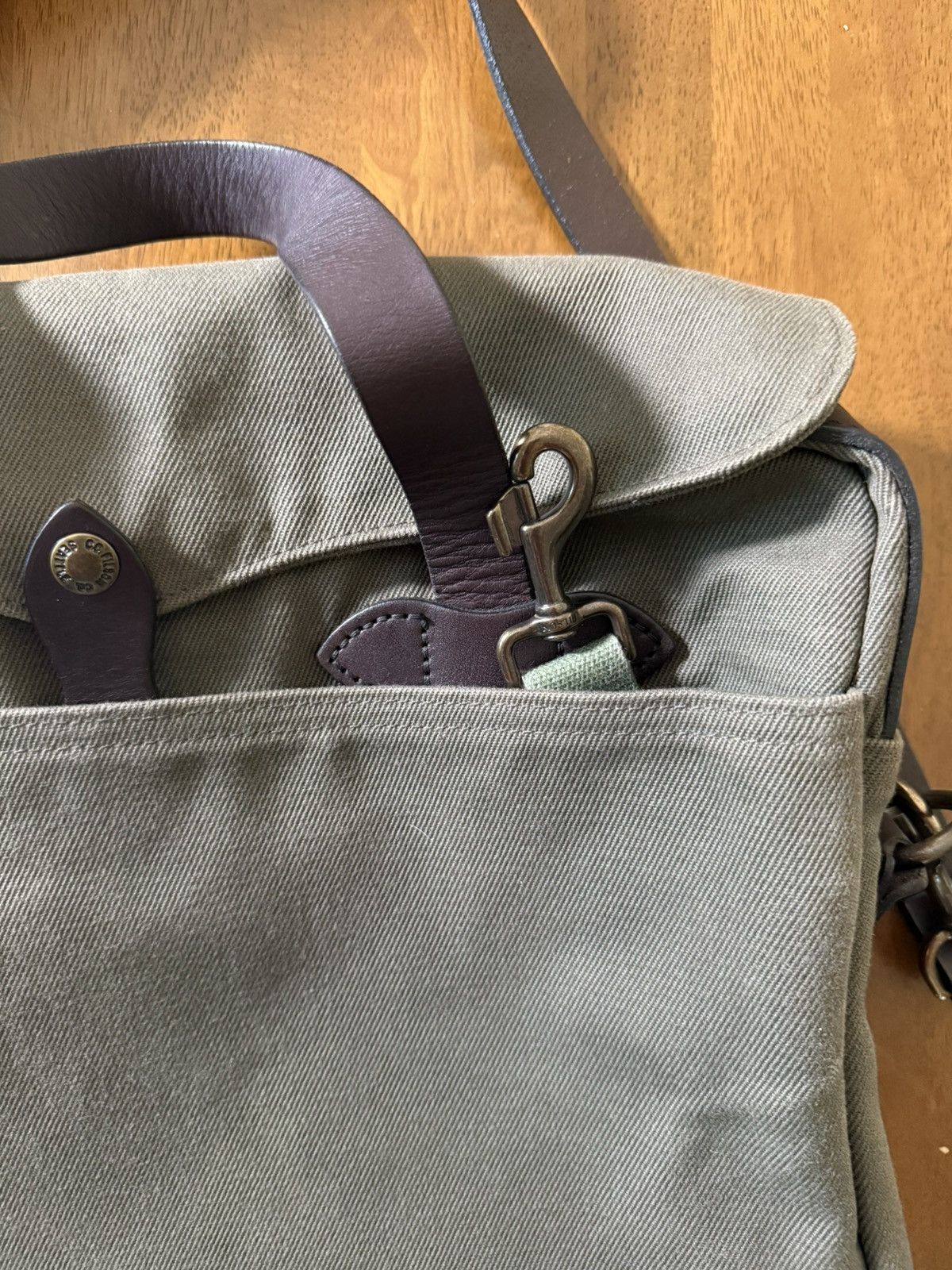 Filson Filson 256 Briefcase Otter Green USA Made Black Label Size ONE SIZE - 13 Thumbnail