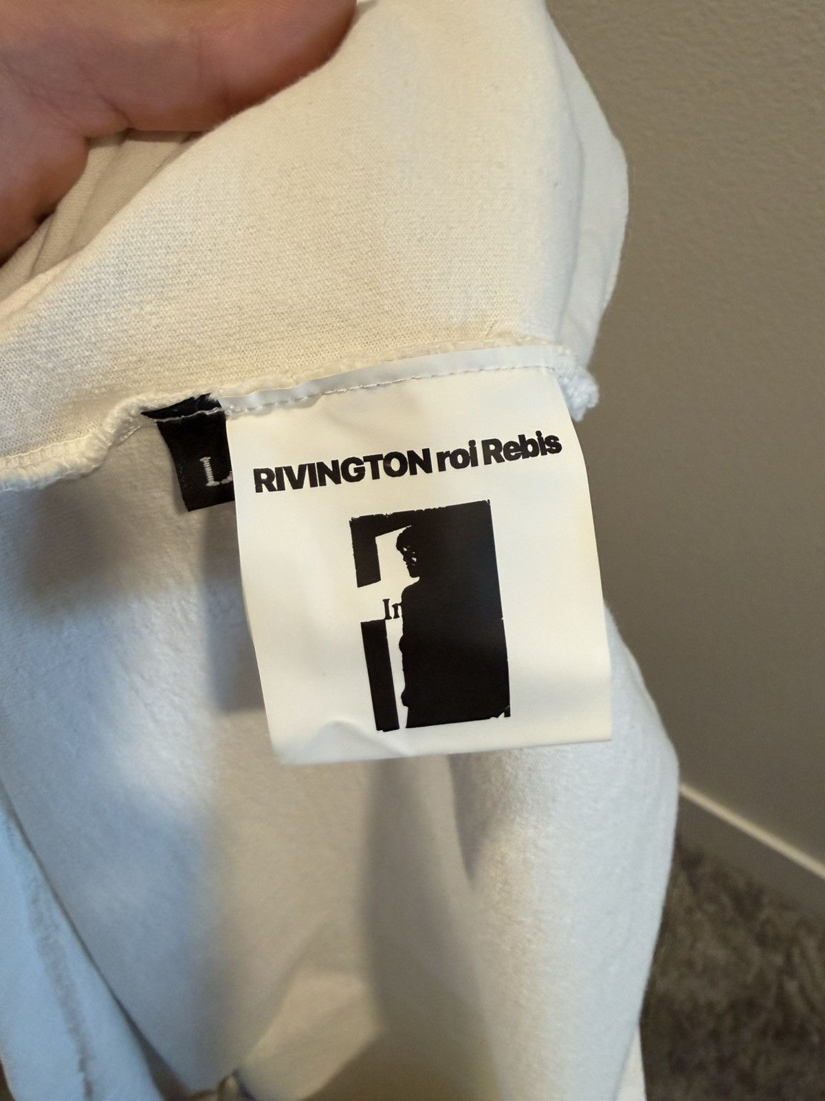 RRR-123 Optic White Rivington FA-CO L/S Tee #2 (L) Size US L / EU 52-54 / 3 - 10 Thumbnail