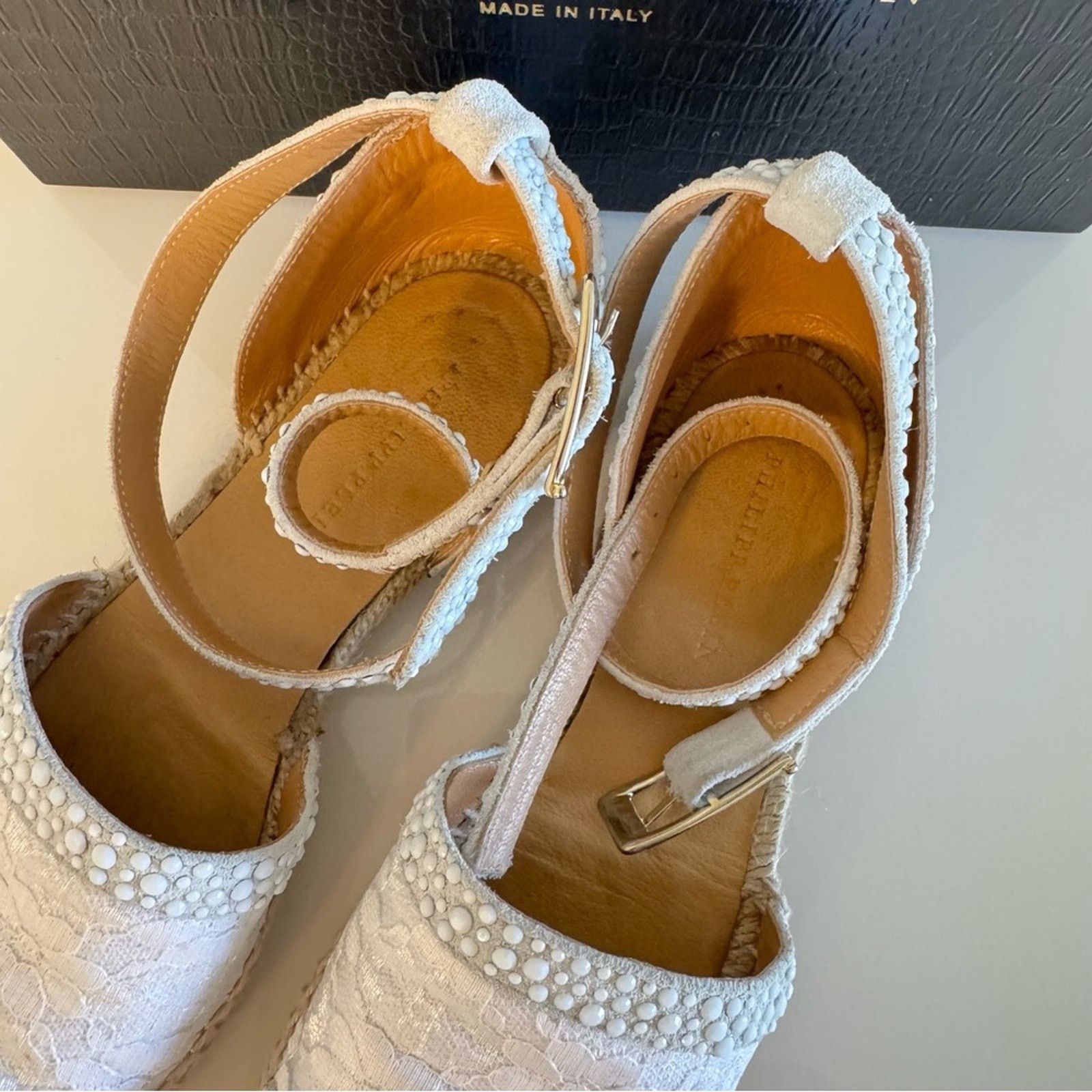 Philipp Plein PHILIPP PLEIN Espadrille Shoes For Women, Size 39, Authentic Size US 8.5 / IT 38.5 - 3 Thumbnail