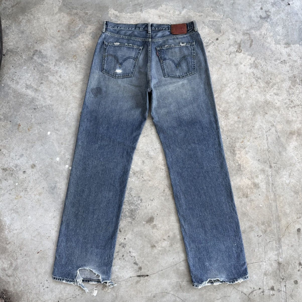 Levi's Vintage Clothing W36x33 Vintage Levi's 502 Faded Denim Jean Pants Size US 36 / EU 52 - 11 Thumbnail
