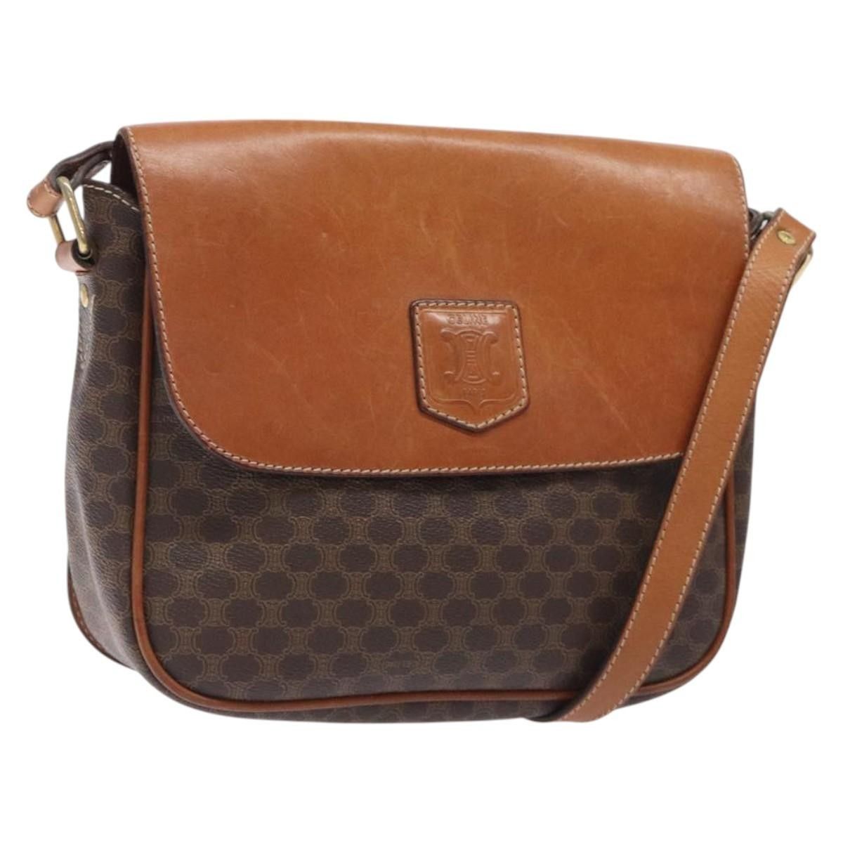 Celine Celine Macadam Shoulder Bag PVC Leather Size ONE SIZE - 1 Thumbnail