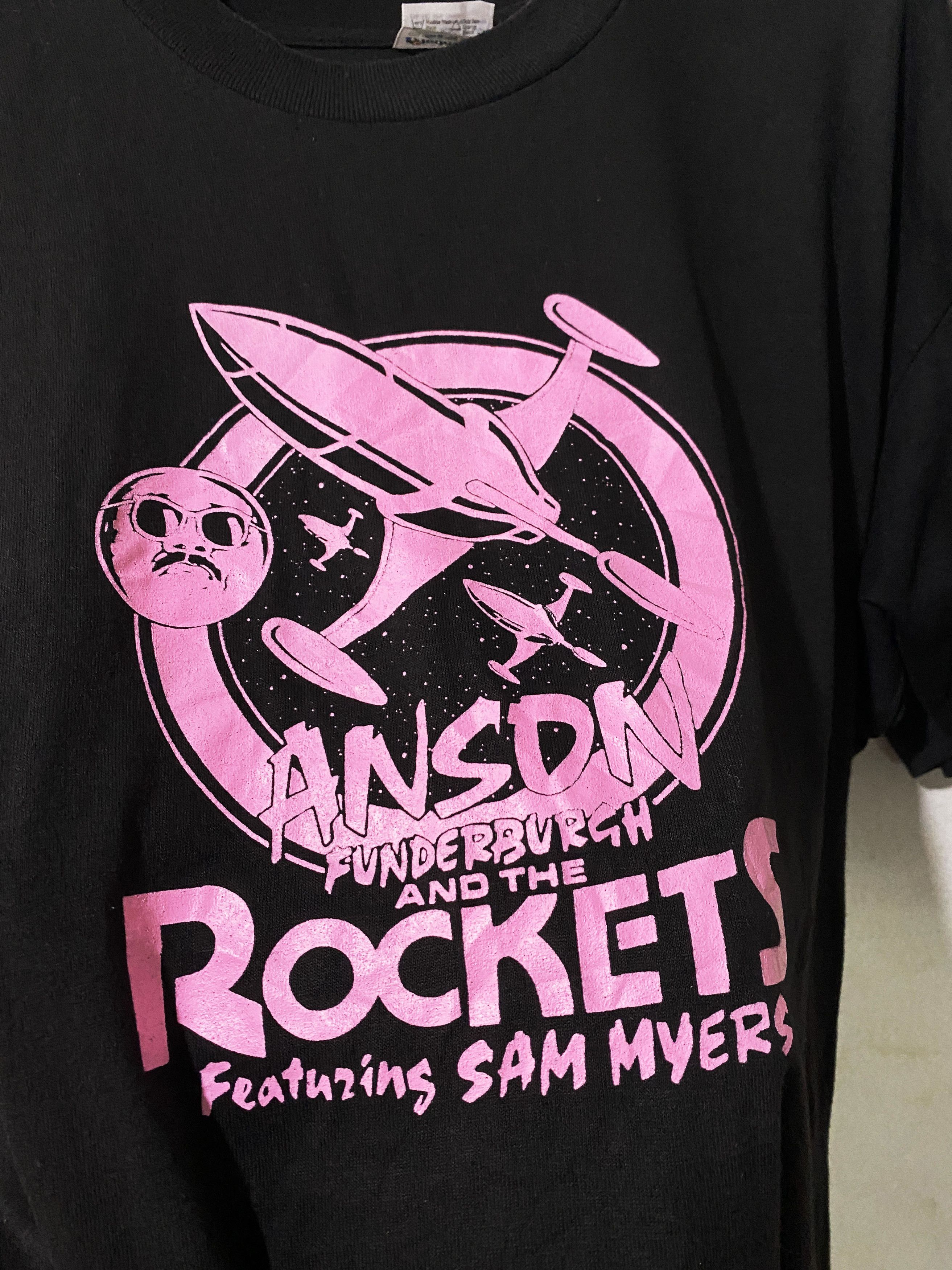 Band Tees × Vintage Vintage 80s Anson Funderburgh & The Rockets Shirt Size US XL / EU 56 / 4 - 2 Thumbnail