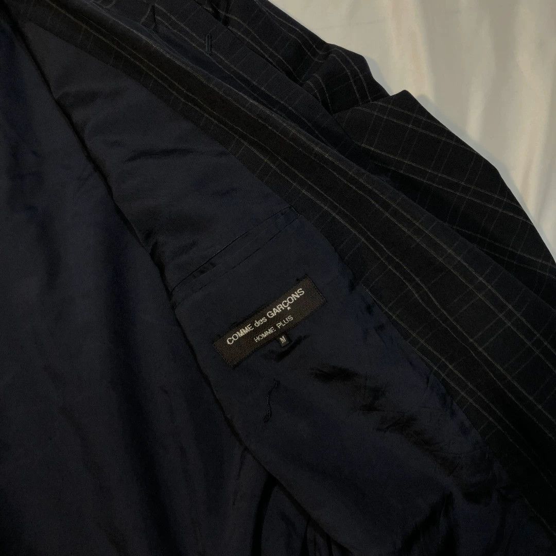 Comme des Garcons CDG 1985ss Homme Plus Poster Wool Check Jacket M Size US M / EU 48-50 / 2 - 5 Thumbnail