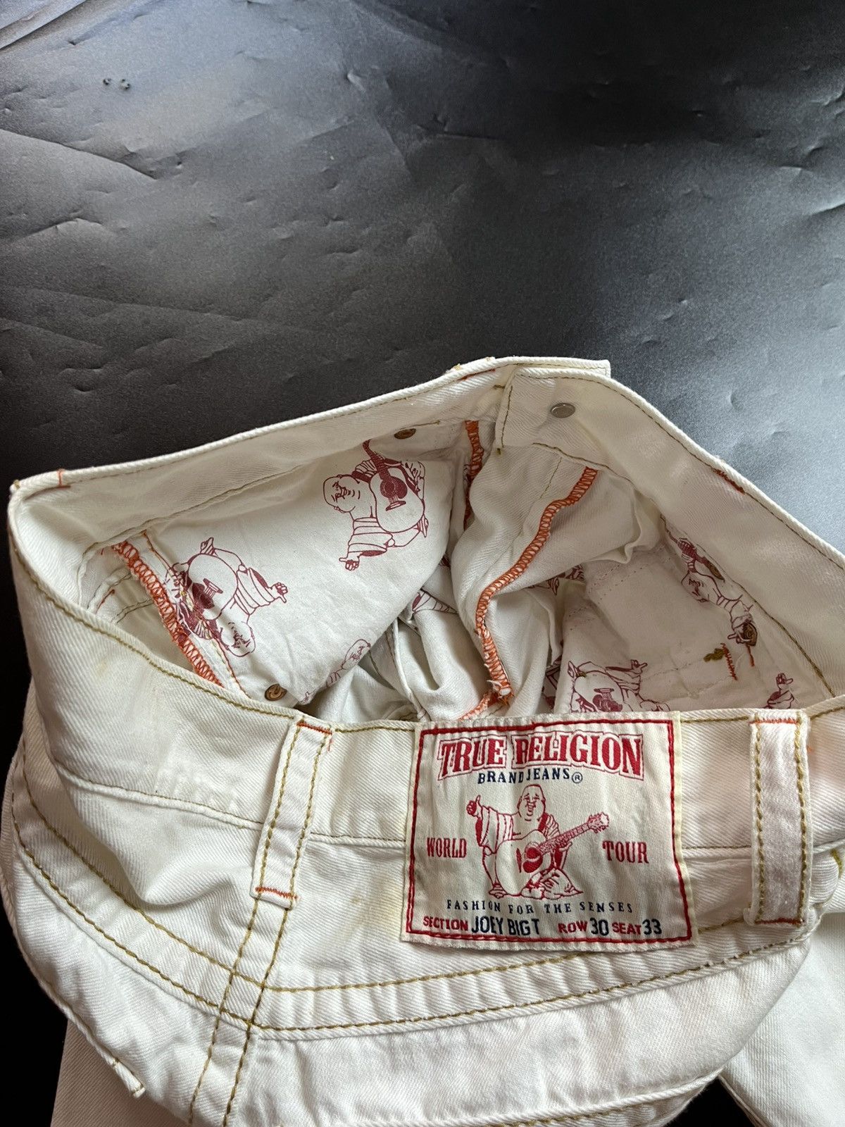 If Six Was Nine VINTAGE SUPER FLARE TRUE RELIGION 90s Size US 30 / EU 46 - 4 Thumbnail