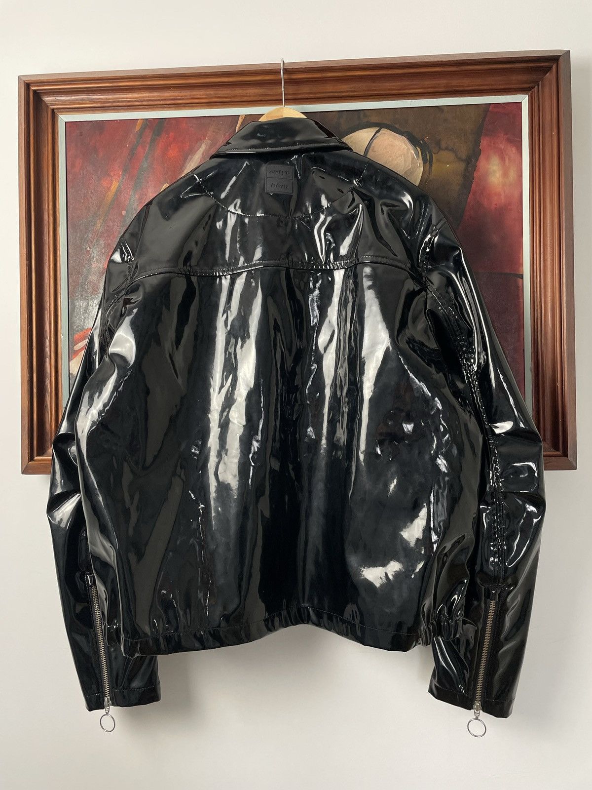 Eytys Ultra Rare Eytys Patent Vinyl Avant Garde Designer Jacket Size US L / EU 52-54 / 3 - 3 Thumbnail