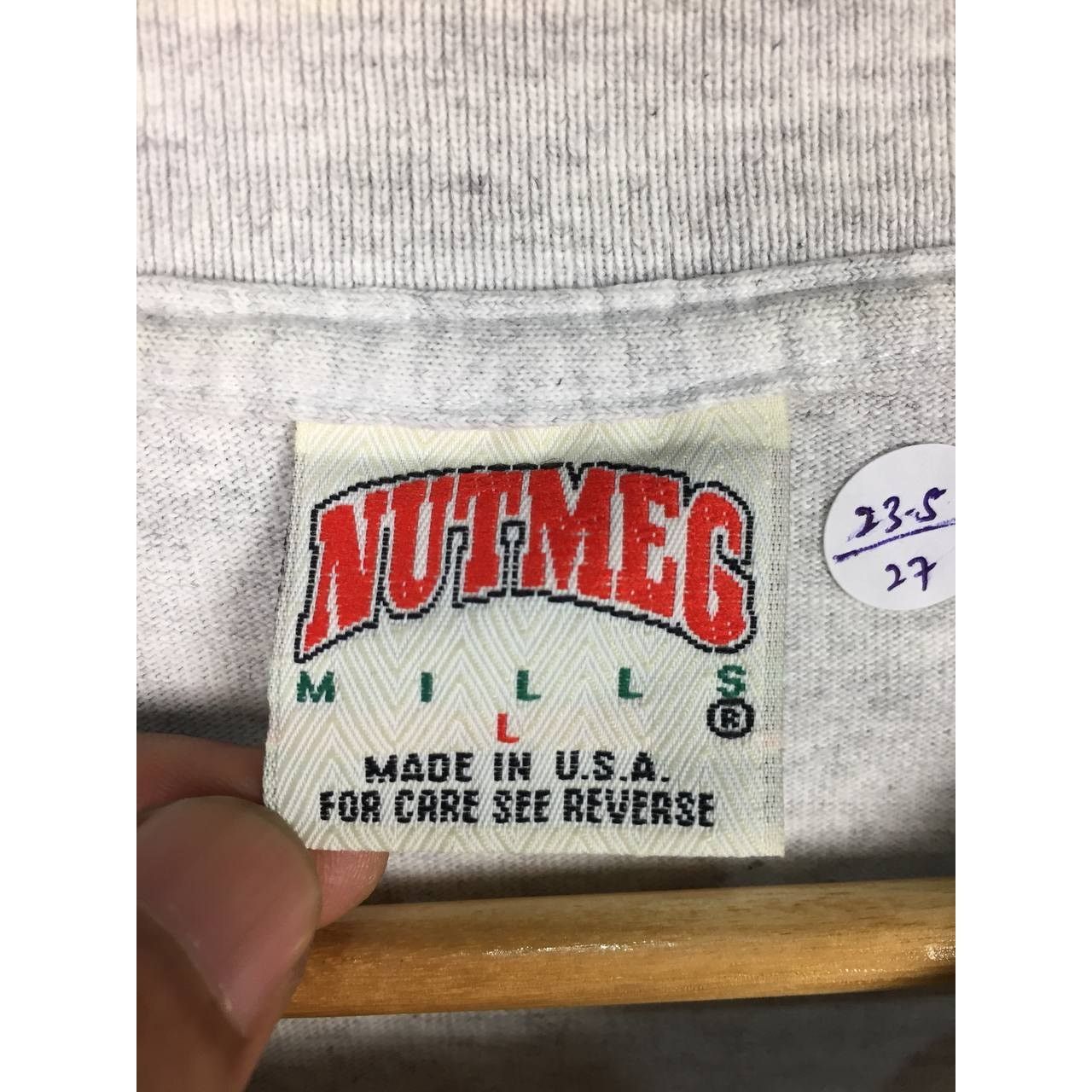 NFL × Nutmeg × Vintage Vtg 1993 Nutmeg Super Bowl XXVII NFL Single Stitch Tee Size US L / EU 52-54 / 3 - 11 Thumbnail