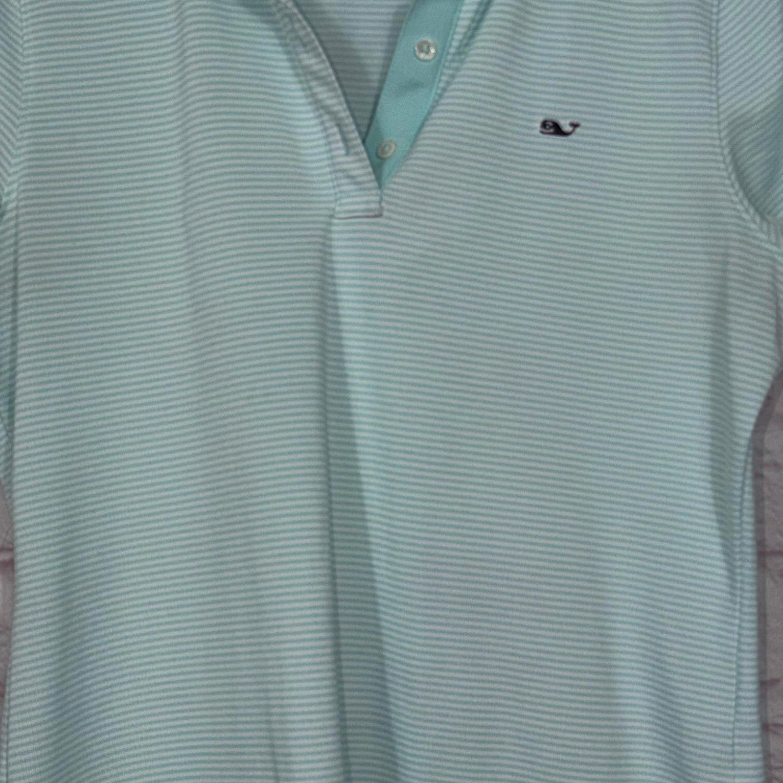 Vineyard Vines Vineyard Vines Women's Performance Polo Shirt - Size S Size S / US 4 / IT 40 - 2 Thumbnail
