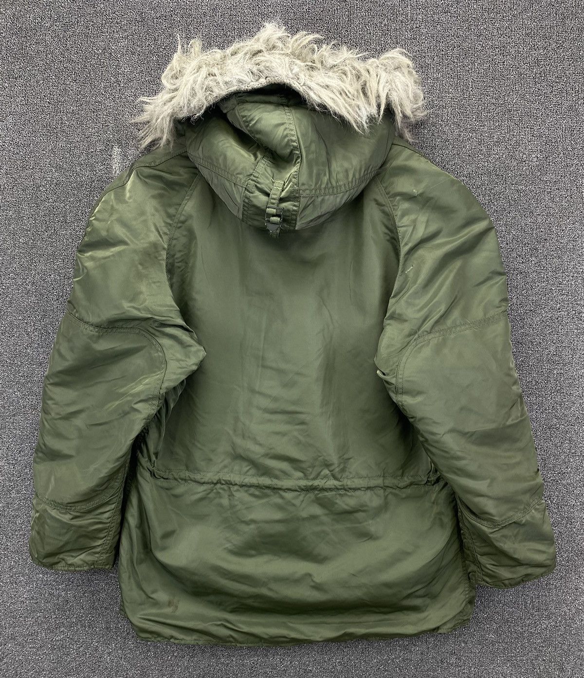 Alpha Industries Vintage 90s Alpha Industries N 3B Made in USA winter jacket Size US M / EU 48-50 / 2 - 9 Thumbnail