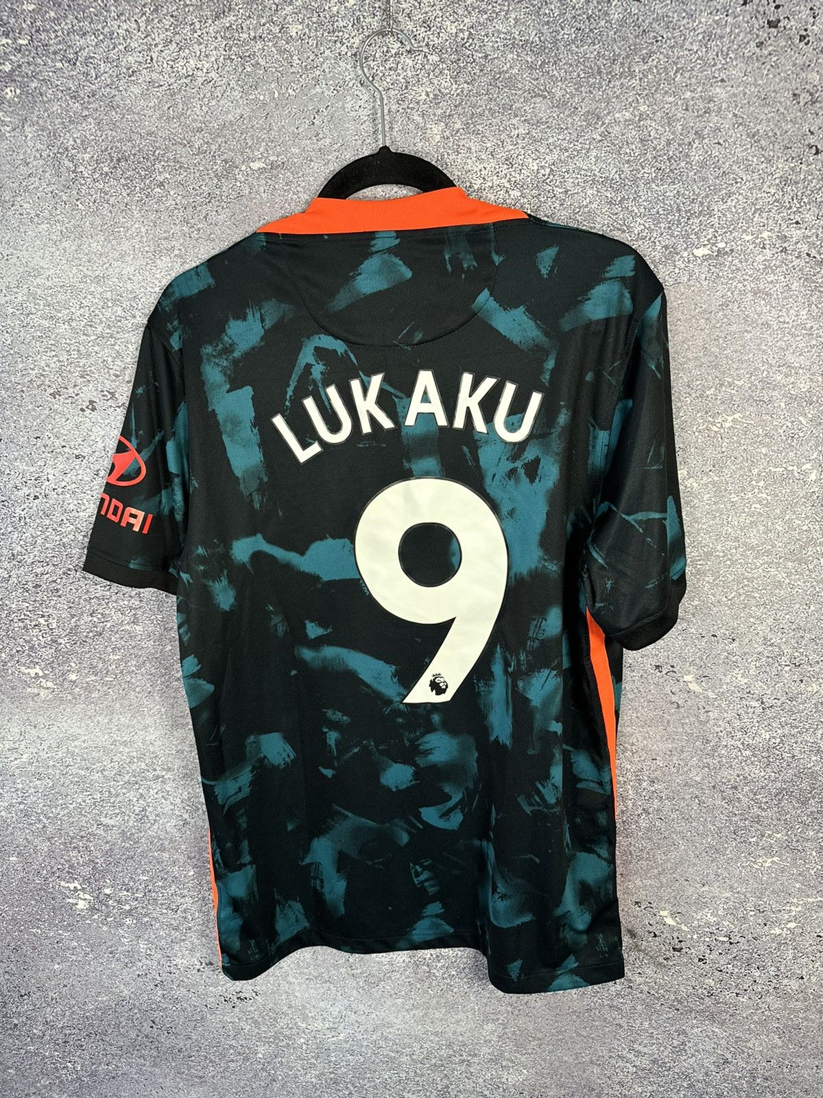 Chelsea Soccer × Nike × Vintage LUKAKU Vintage Chelsea 2021/22 Nike Jersey blokcore Size US L / EU 52-54 / 3 - 2 Thumbnail