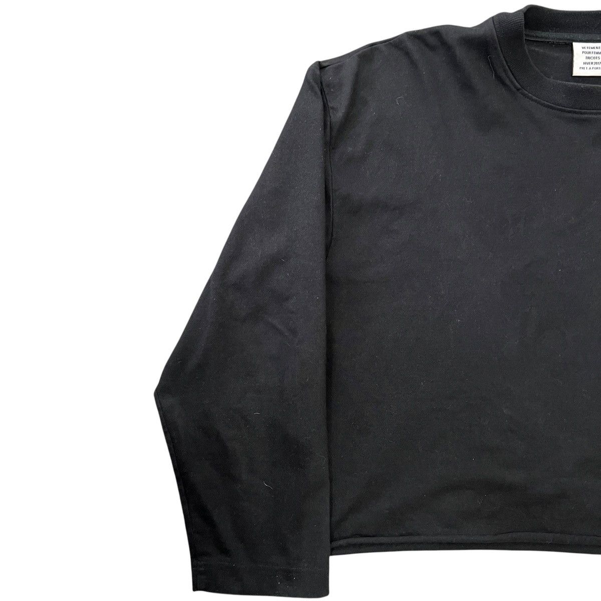Vetements VETEMENTS 2017AW “République Française” Long Sleeve T-Shirt Size US M / EU 48-50 / 2 - 2 Thumbnail