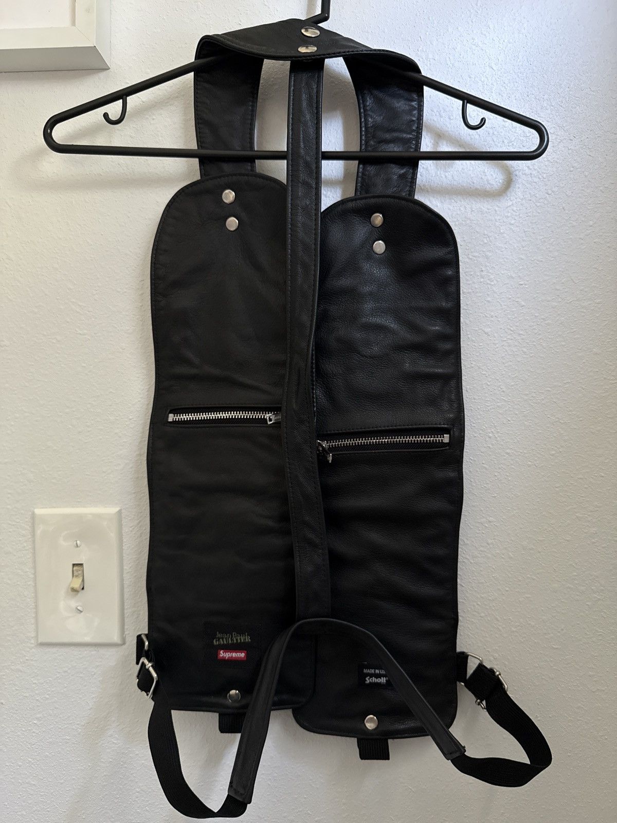 Jean Paul Gaultier × Supreme Supreme Jean Paul Gaultier Schott Leather Holster Size ONE SIZE - 2 Thumbnail