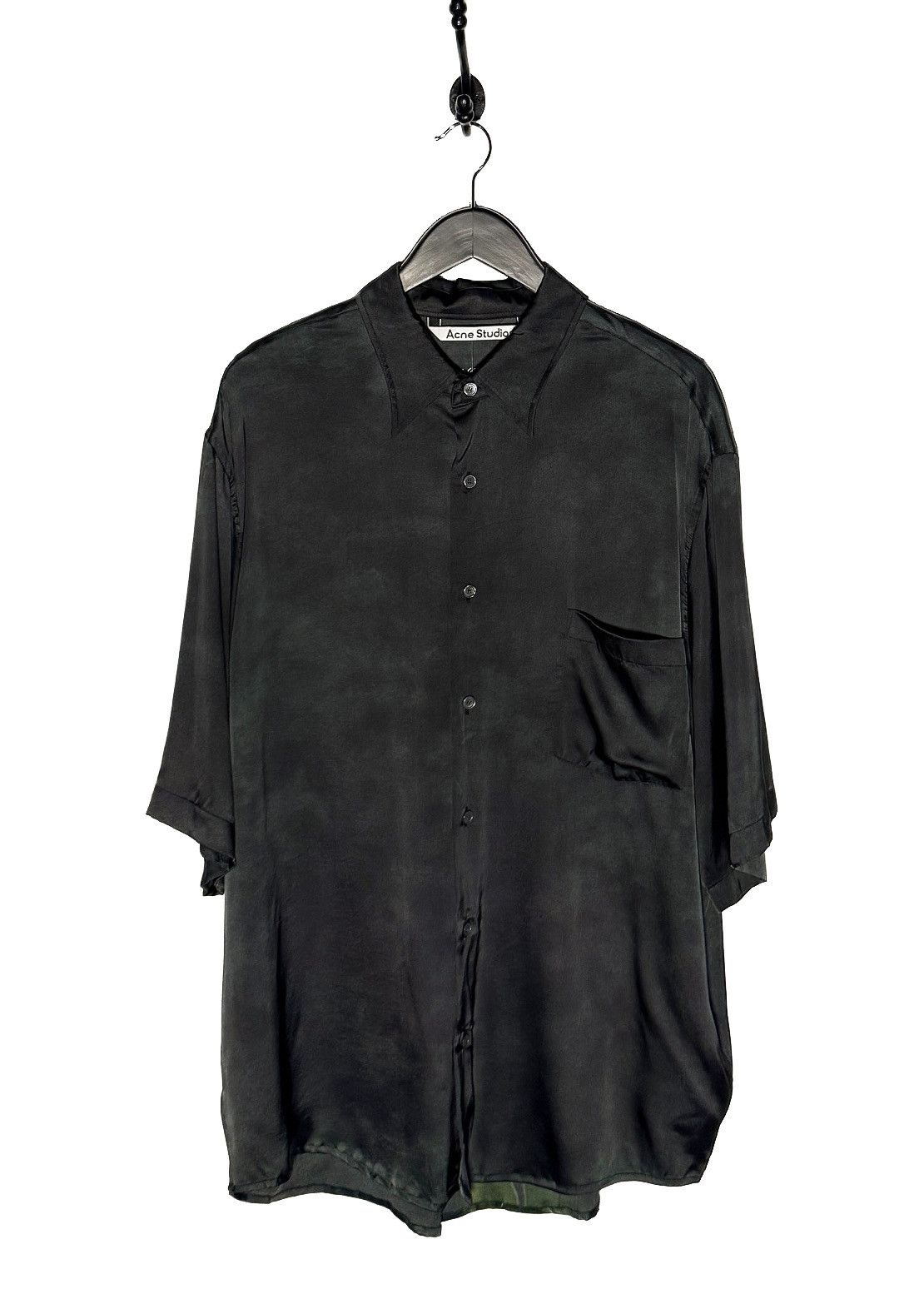Acne Studios Acne Studios "Carlijn Jacobs" Black Floral Print Shirt Size US S / EU 44-46 / 1 - 2 Thumbnail