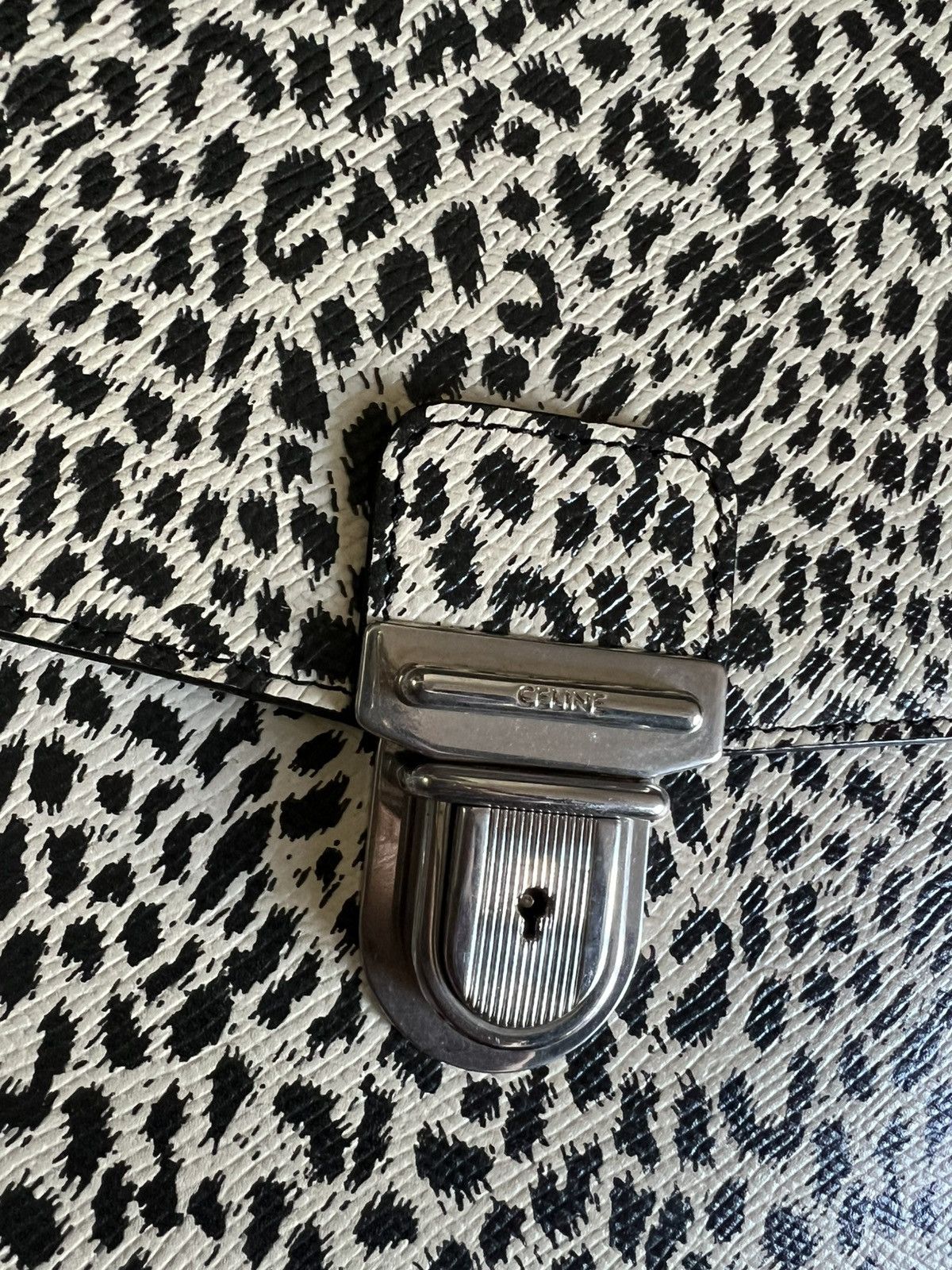 Celine Runway CÉLINE by Hedi Slimane Cartable Briefcase Size ONE SIZE - 6 Thumbnail