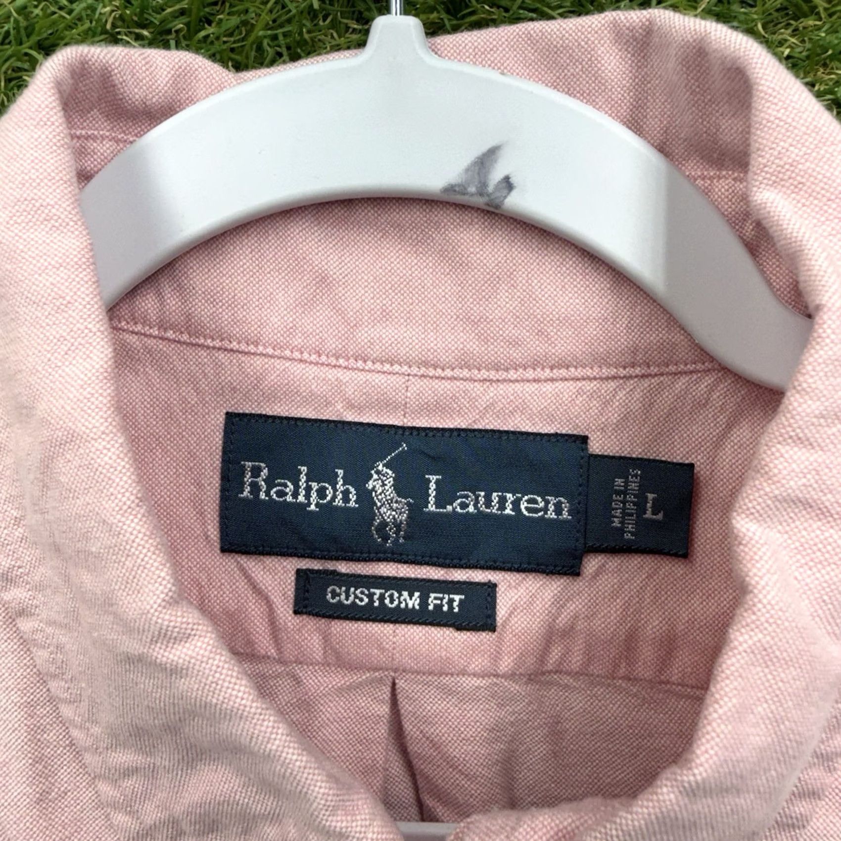 Polo Ralph Lauren Polo Ralph Lauren Shirt Mens Large Pink Chambray Classic Flesh Pony Button Up Size US L / EU 52-54 / 3 - 3 Thumbnail