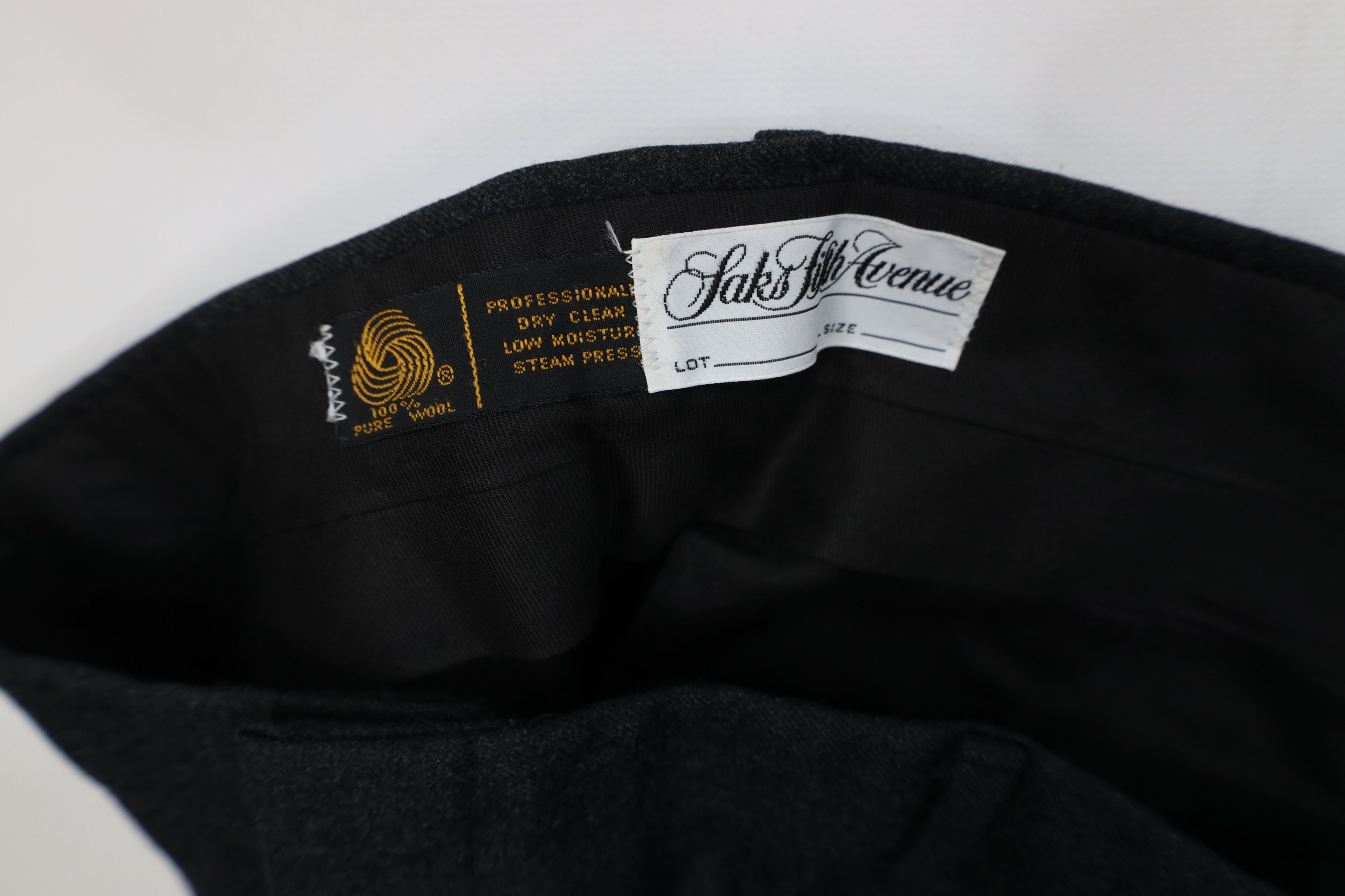 Vintage Vintage 70s Saks Fifth Avenue Wide Leg Chino Pants USA Size US 38 / EU 54 - 7 Thumbnail