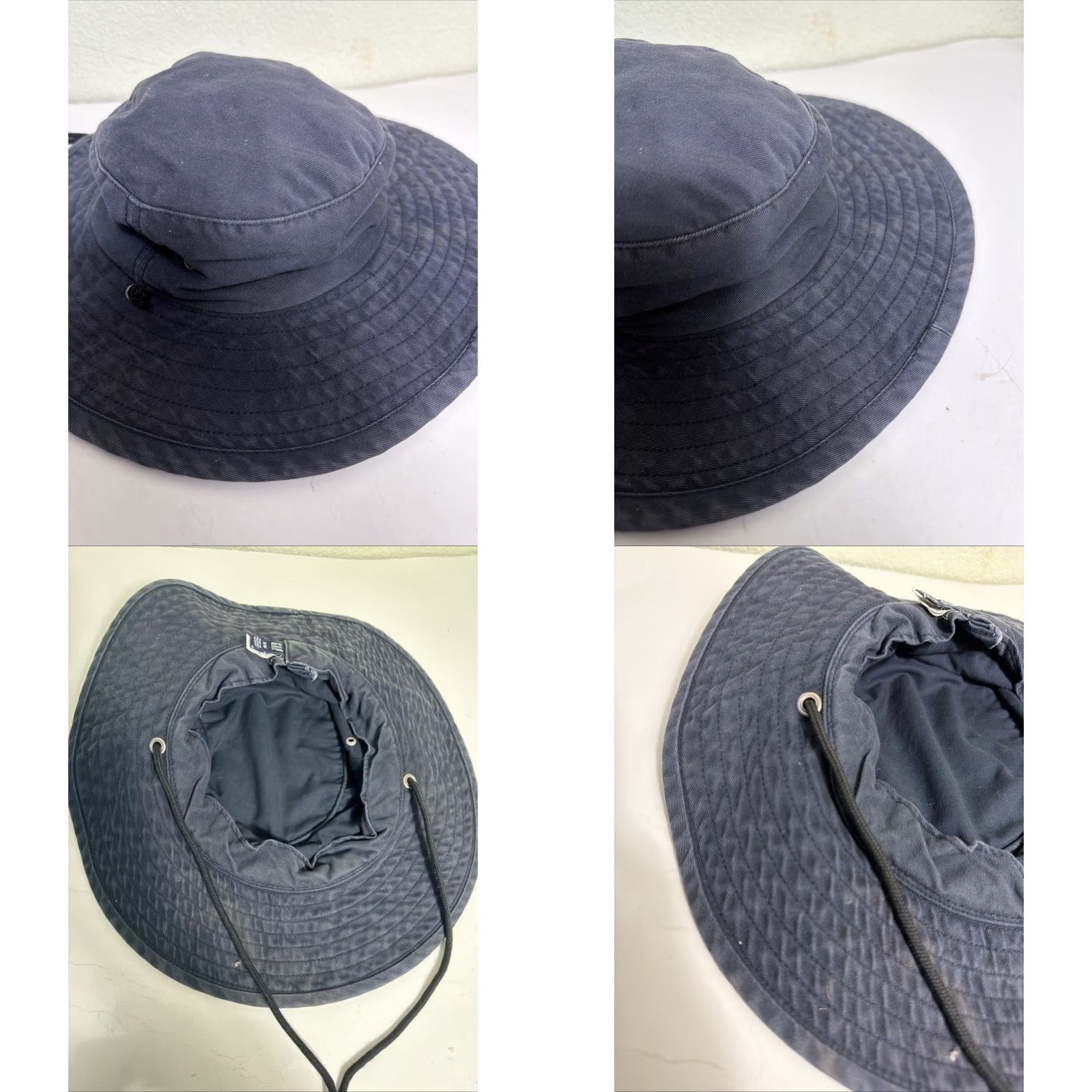 Gap VINTAGE Gap Cotton Boonie Hat Bucket Faded Blue Size M Men Cotton Bucket Hat Blue 90s? Size ONE SIZE - 8 Thumbnail