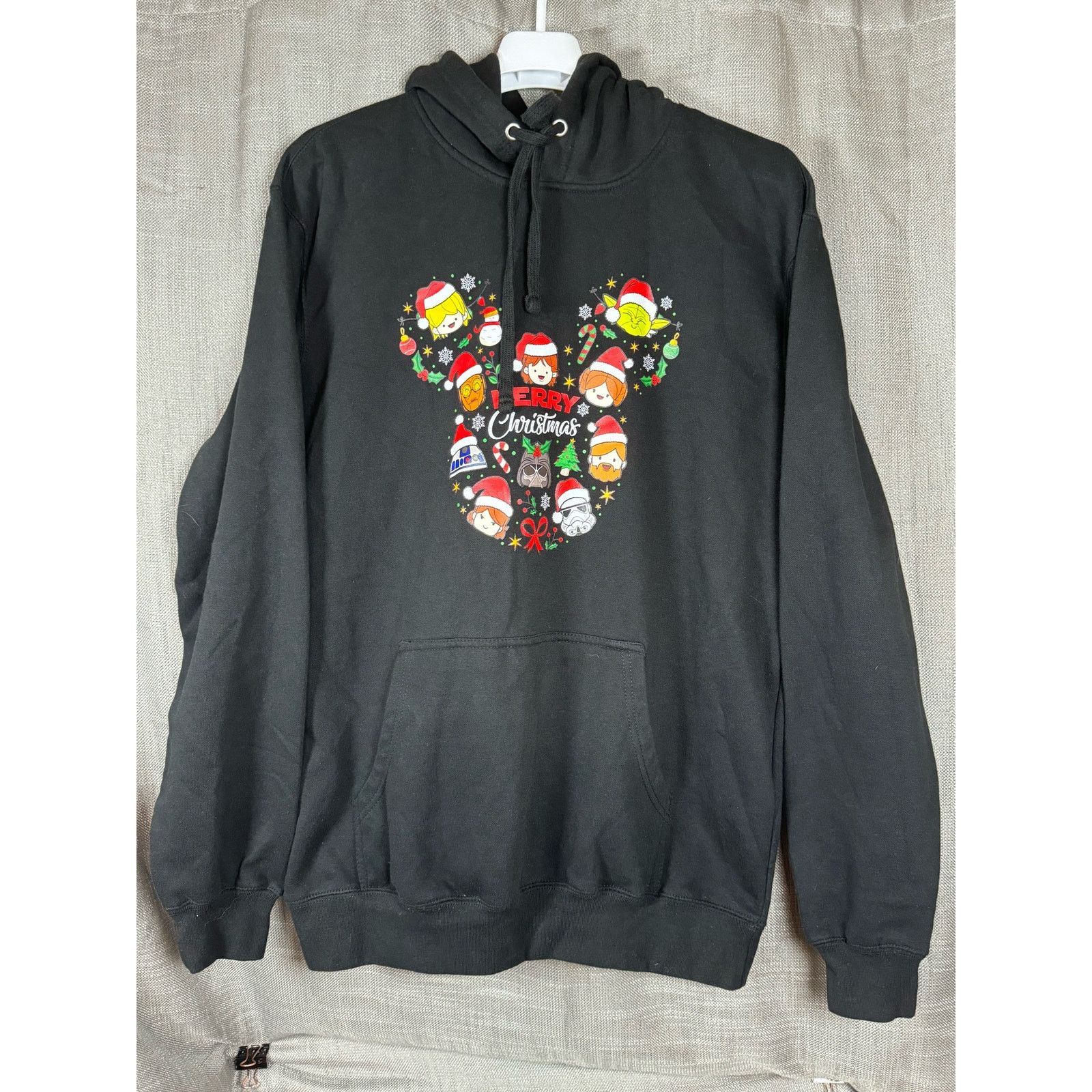 Other District Custom Star Wars Disneyland Hoodie Merry Xmas Men Size US XL / EU 56 / 4 - 2 Thumbnail