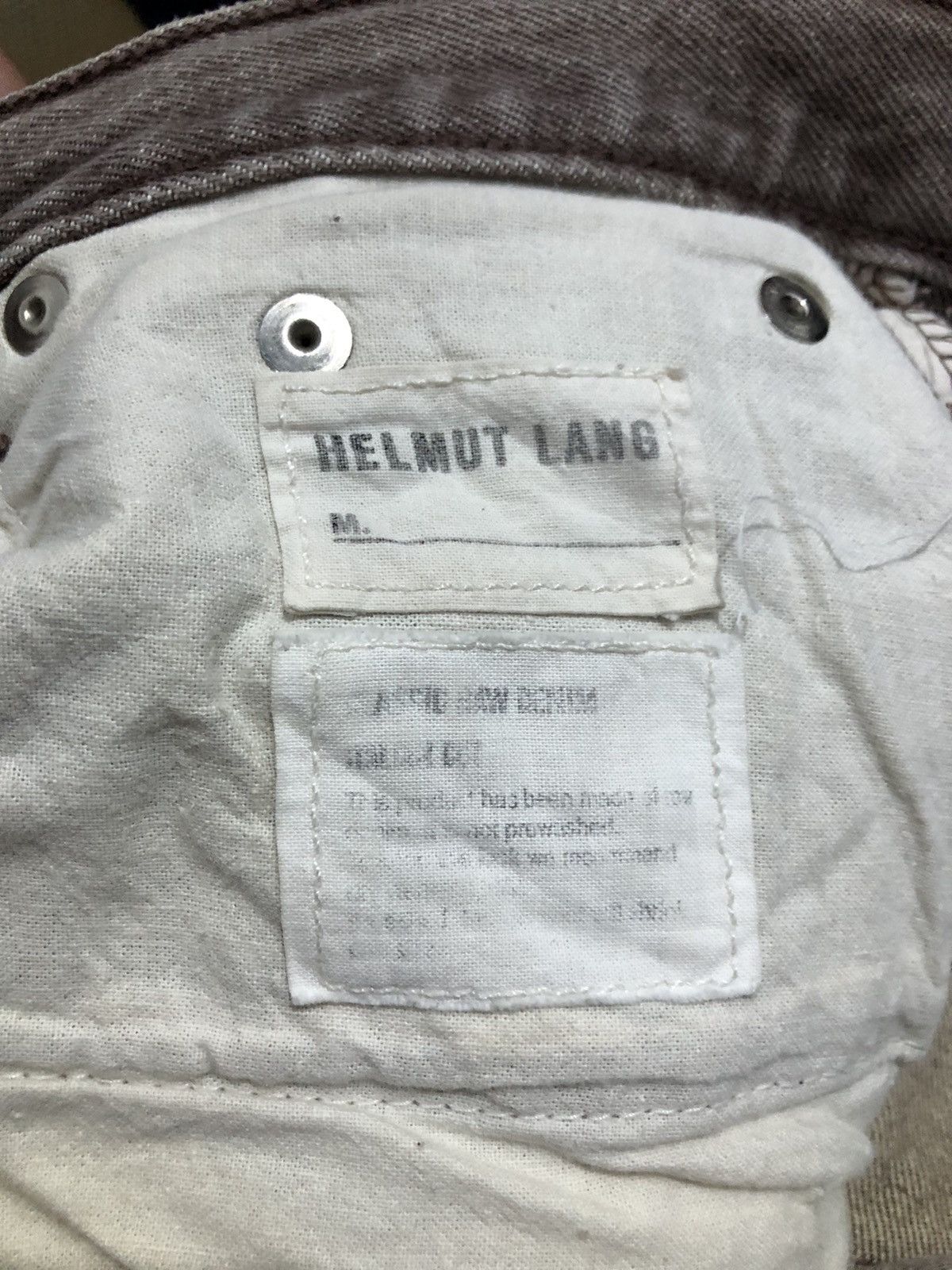 Helmut Lang × Vintage Helmut Lang Skinny Jeans Size US 27 - 5 Thumbnail