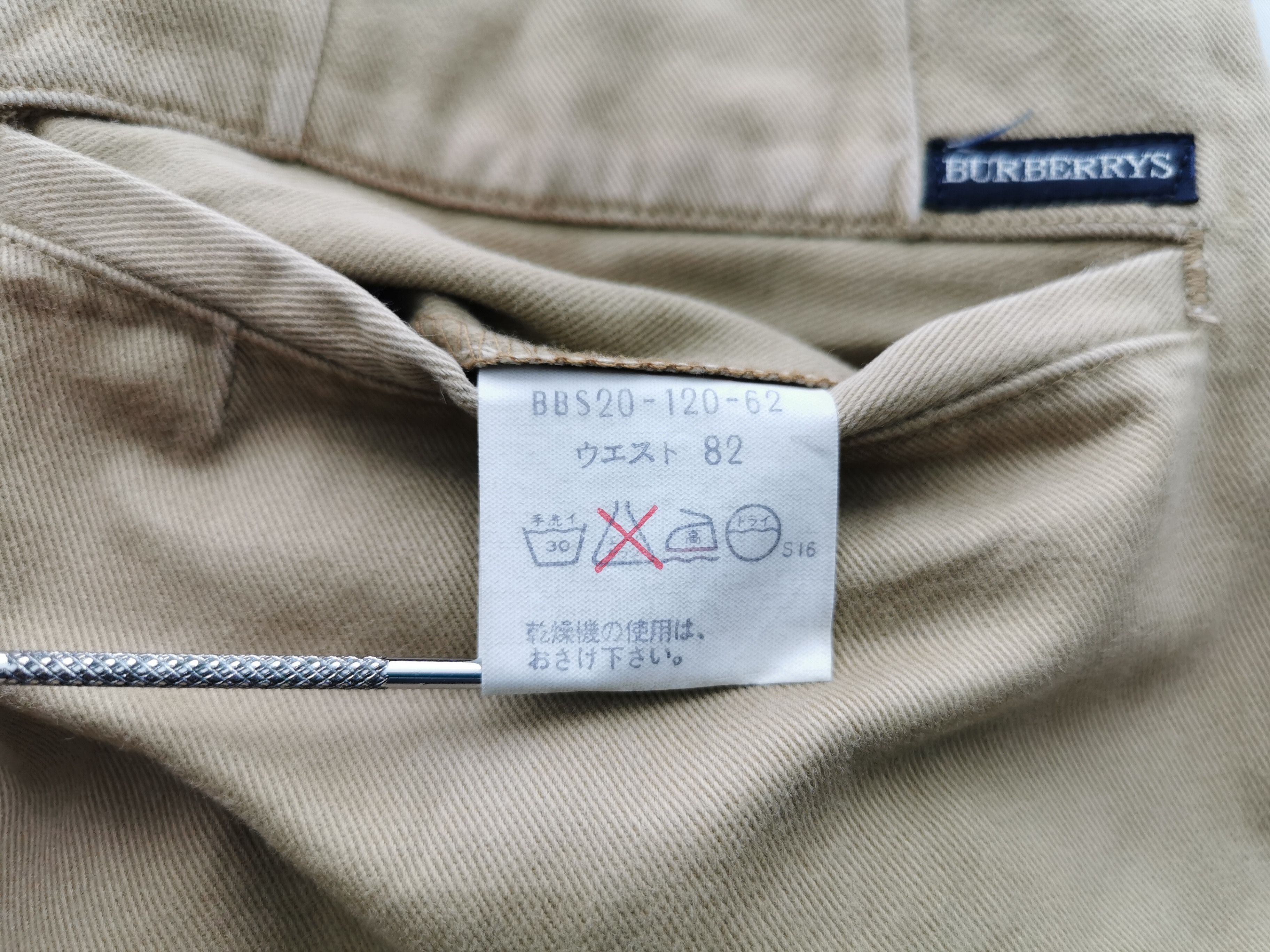 Burberry Vintage Burberry Trouser Pants Made In Japan Size 30 Size US 30 / EU 46 - 10 Thumbnail