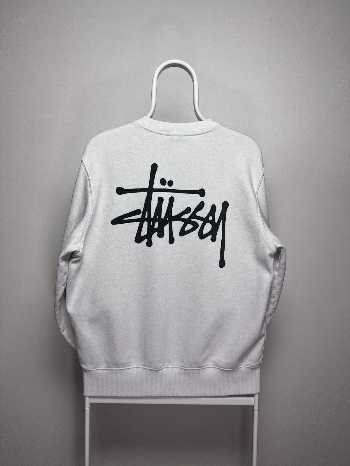 Stussy Stussy Crewneck Sweatshirt Logo On The Back Size S Size US S / EU 44-46 / 1 - 1 Thumbnail
