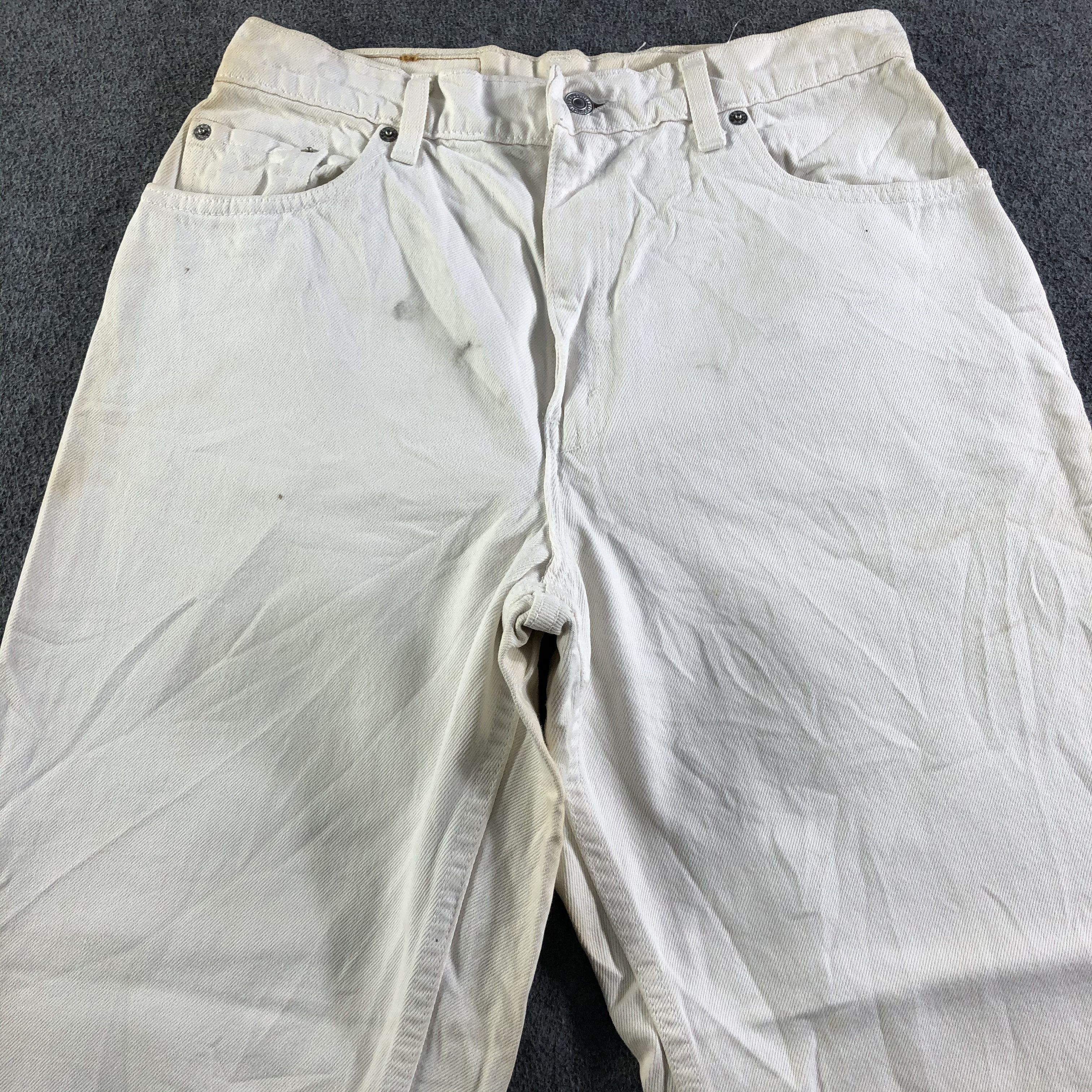 Levi's 90s Vintage Light Wash Levis 551 Jeans-J4210 Size US 30 / EU 46 - 3 Thumbnail