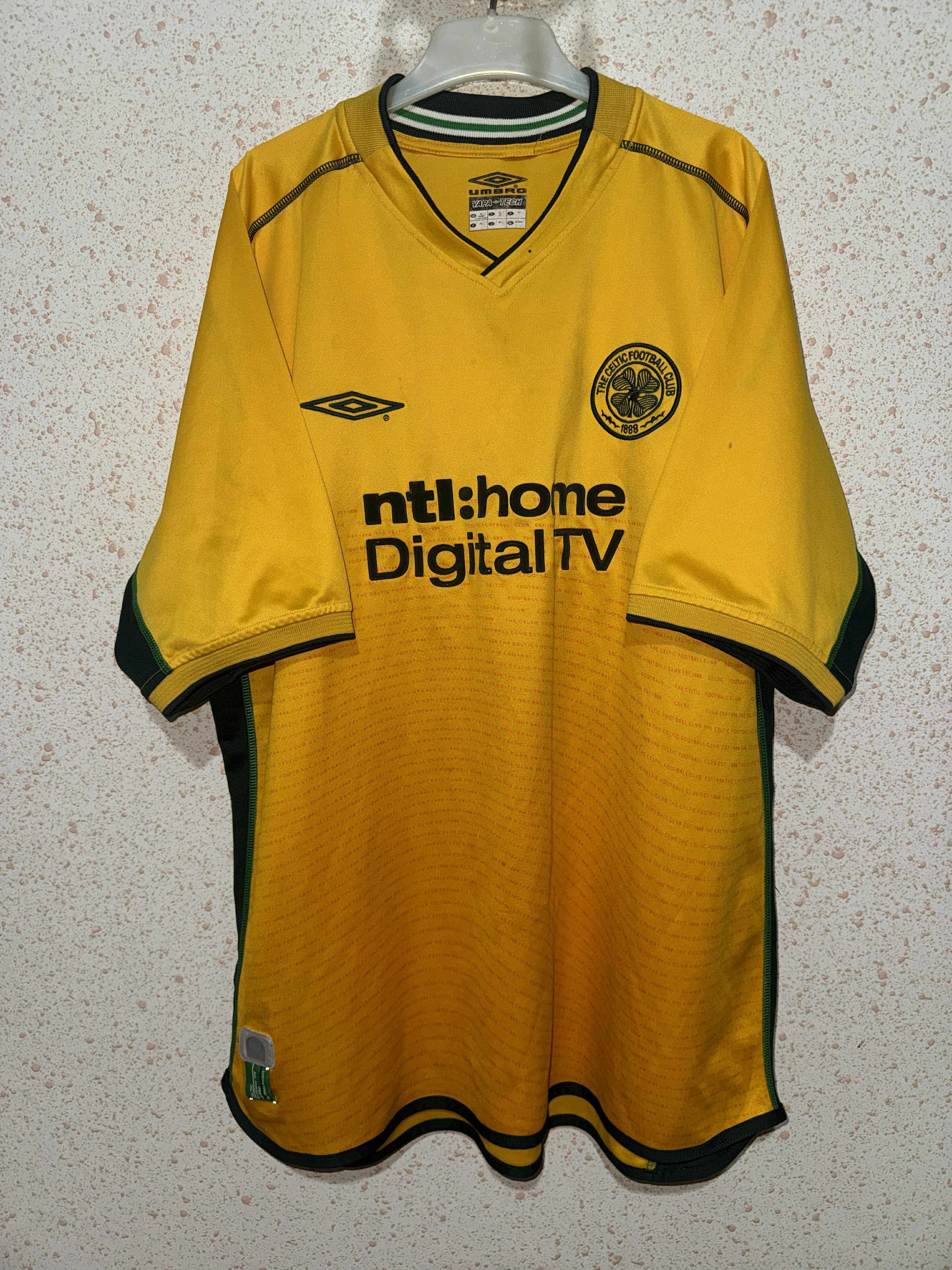 Umbro Celtic 2002/03 Away Shirt UMBRO Size US XL / EU 56 / 4 - 1 Thumbnail