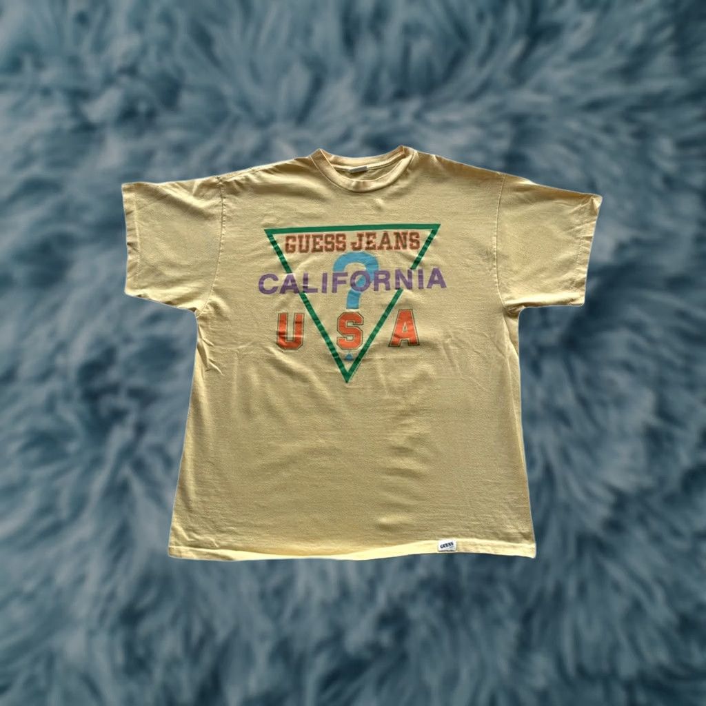 Guess Vintage Guess USA Georges Marciano Tee Shirt L Single Stitch 80’s California Sz Size US L / EU 52-54 / 3 - 1 Thumbnail