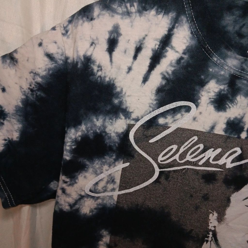 Serengeti Selena, t shirt, blue/black tye dye, men's medium, euc Size US M / EU 48-50 / 2 - 8 Thumbnail