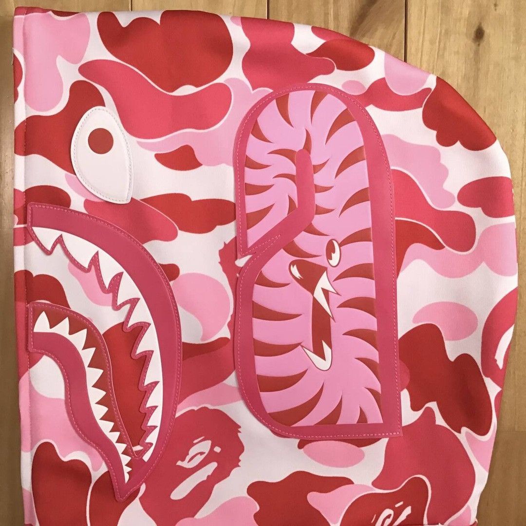 Bape BAPE ABC Camo Pink Jersey Shark Full Zip Hoodie APE Size US XL / EU 56 / 4 - 5 Thumbnail