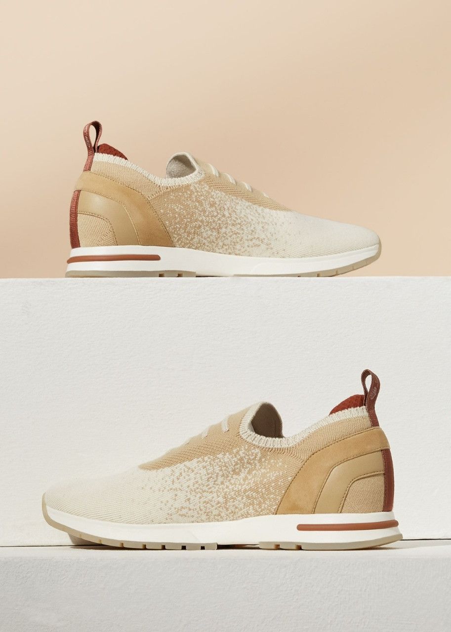 image of Loro Piana O1Srvl11E0424 Sneakers In Beige, Women's (Size 9)