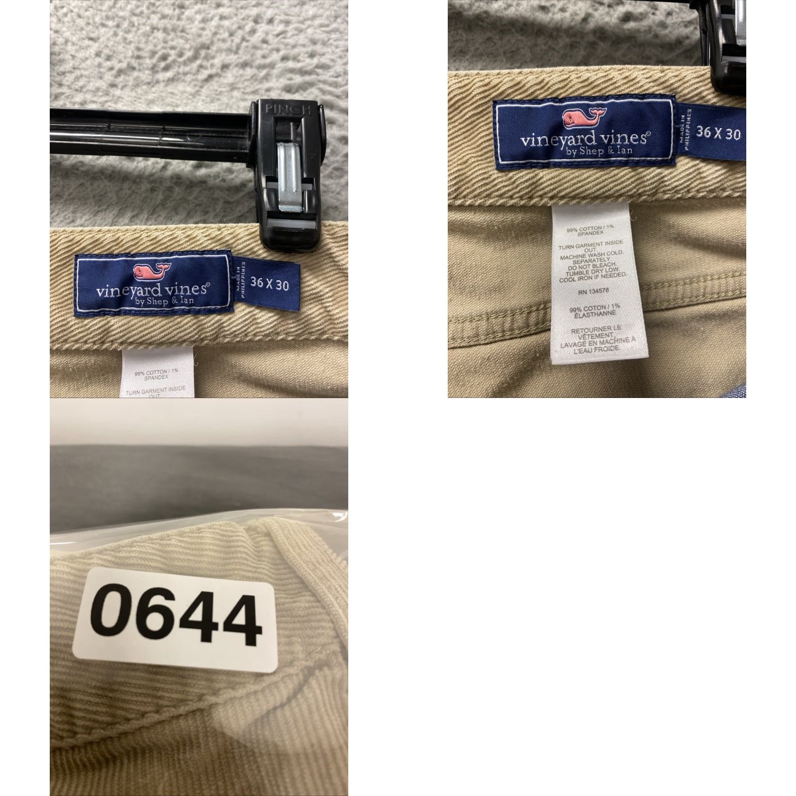Vineyard Vines Vineyard Vines Pants Mens 36x30 Tan Corduroy Chino Casual /0644 Size US 36 / EU 52 - 8 Thumbnail