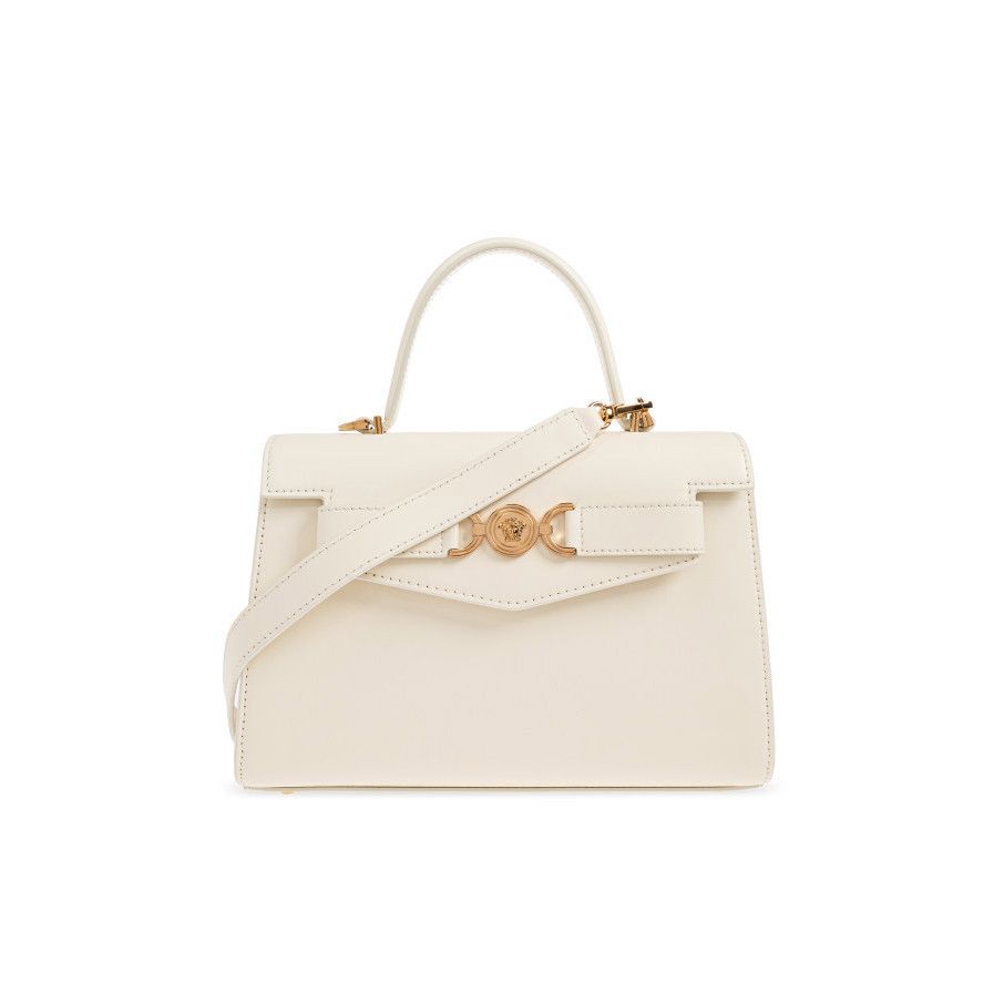 Versace VERSACE 95 Cream Top Handle Bag New & Authentic Size ONE SIZE - 1 Thumbnail