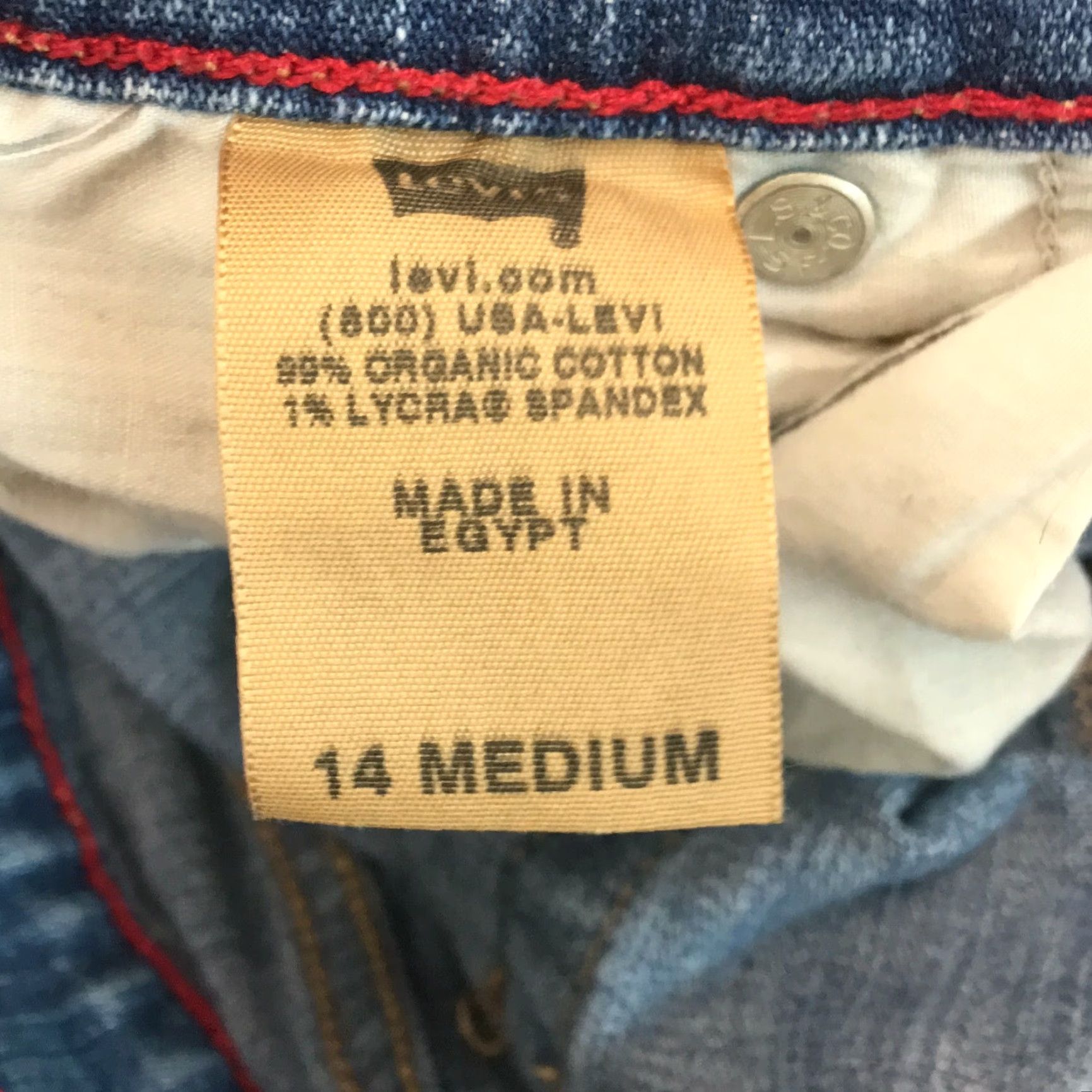 Levi's Levis 550 Womens Relaxed Fit Mid Rise Stretch Blue Denim Bootcut Jeans Size 14M Size 36" / US 14 / IT 50 - 7 Thumbnail