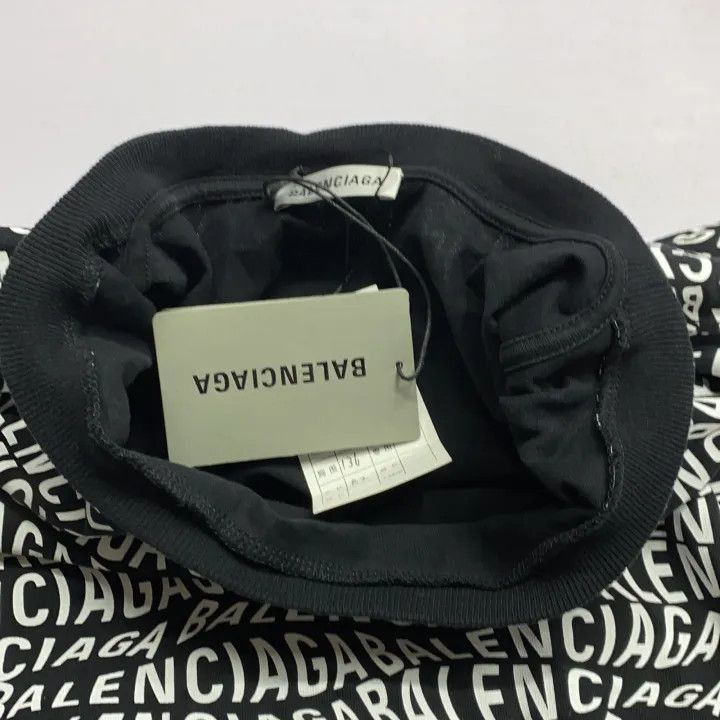 Balenciaga Balenciaga Balenciaga Black and White Logo Sweatshirt -250 Size US M / EU 48-50 / 2 - 7 Thumbnail