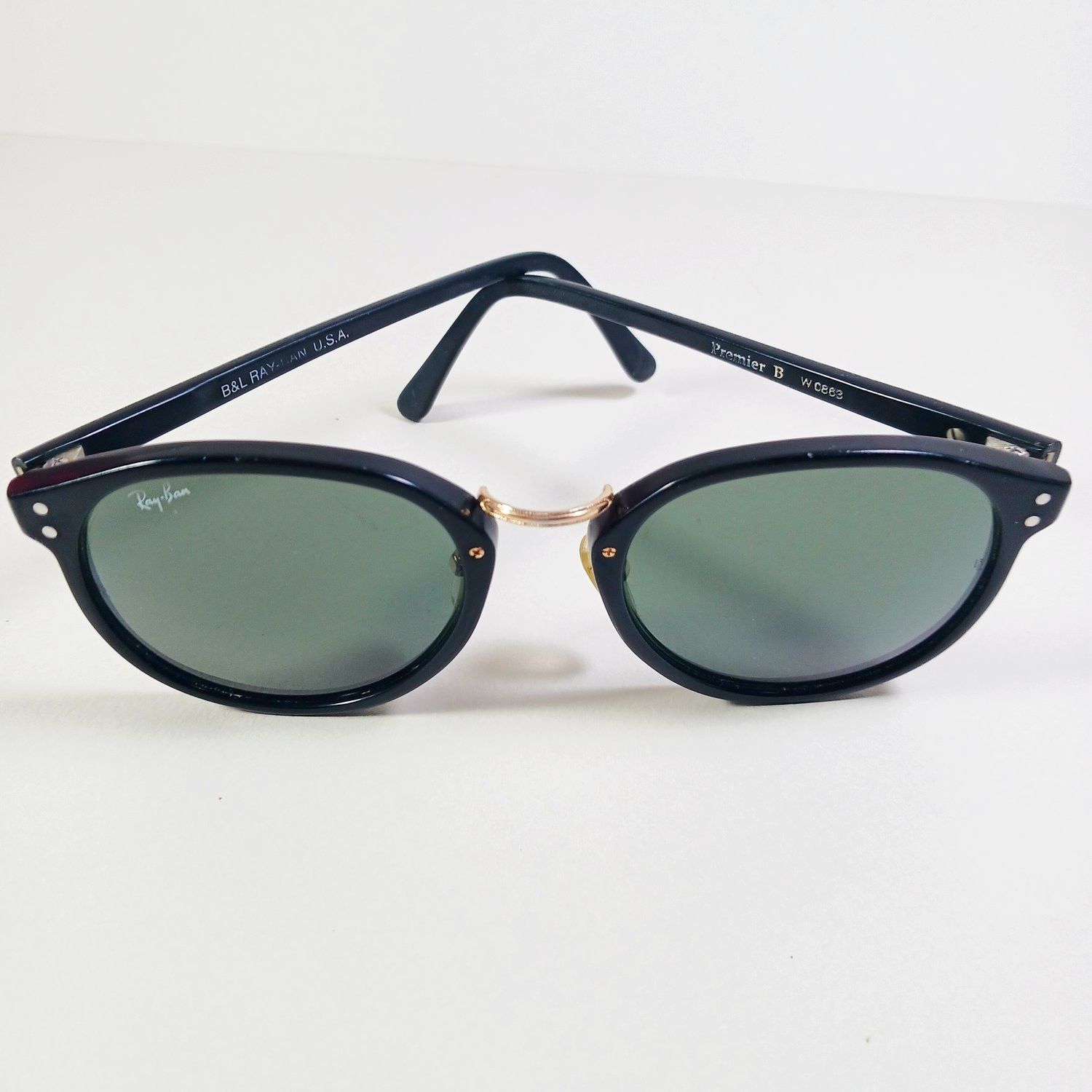 Bausch & Lomb × RayBan × Vintage Ray Ban B&L W0863 Premier B Bausch & Lomb Sunglasses in Case Size ONE SIZE - 7 Thumbnail