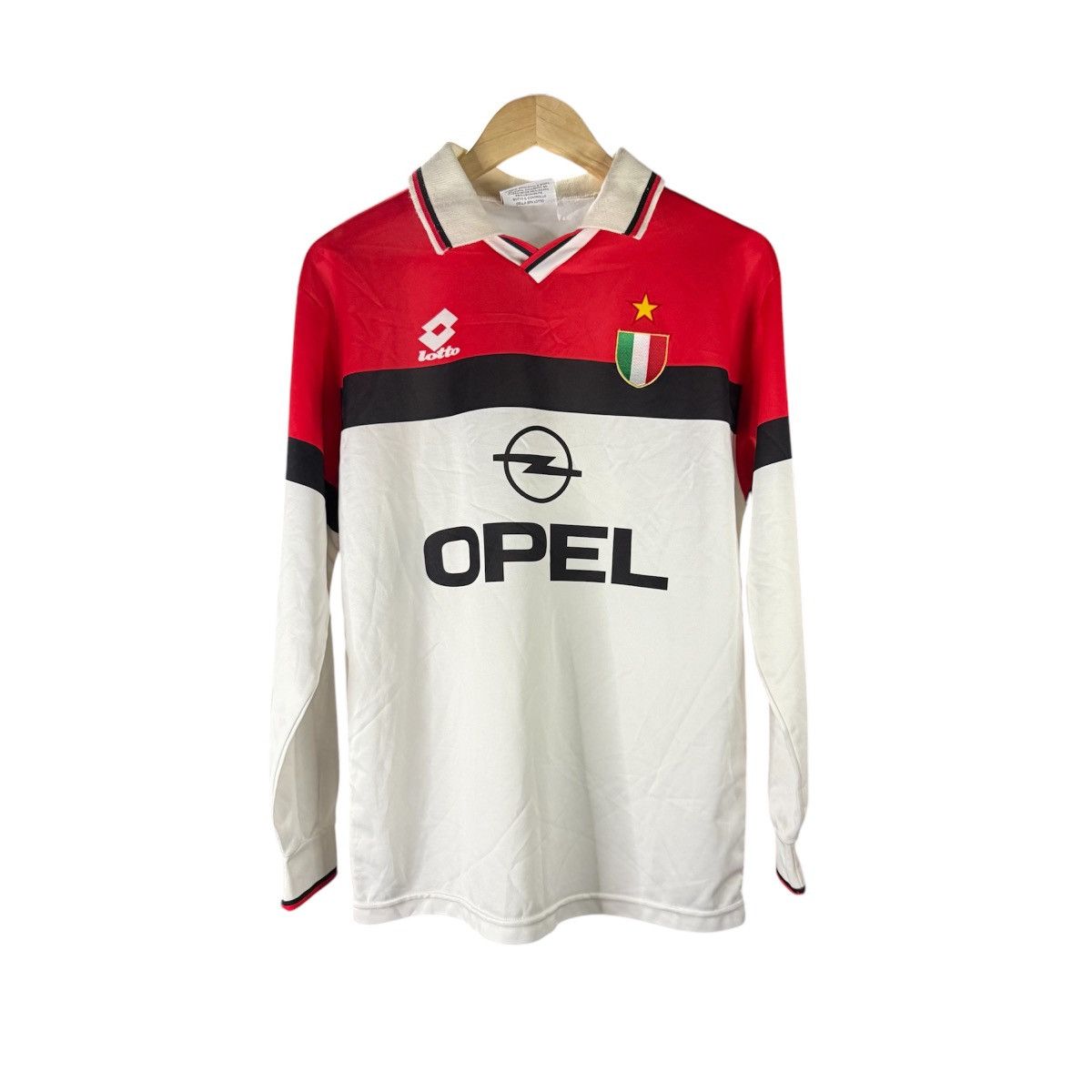 🔥🔥 Vintage AC Milan 94-95 Long Sleeve Away Kit Jersey