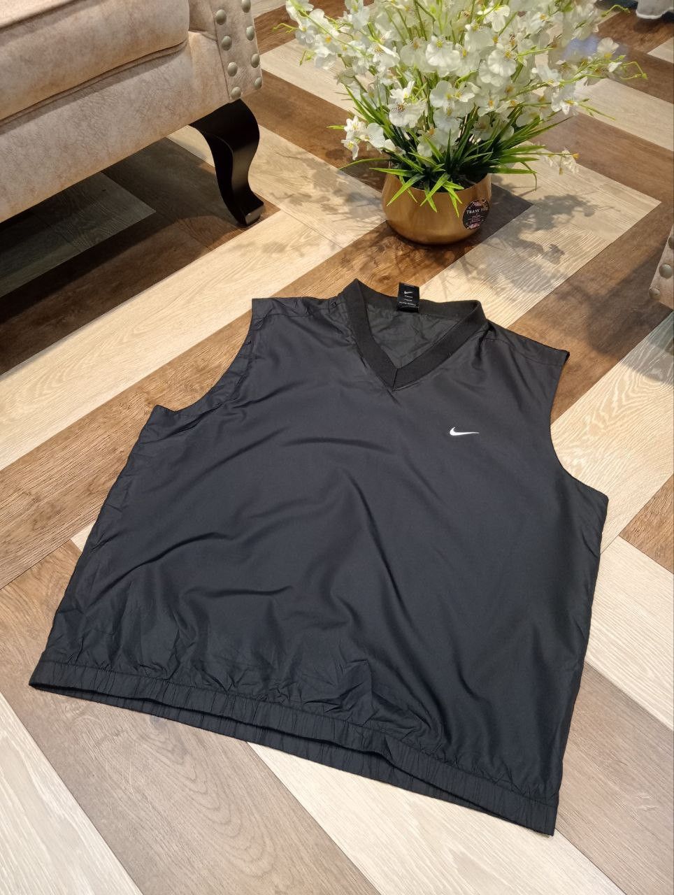 Nike VINTAGE NIKE GOLF VEST - SIZE L BLACK Size US L / EU 52-54 / 3 - 2 Thumbnail
