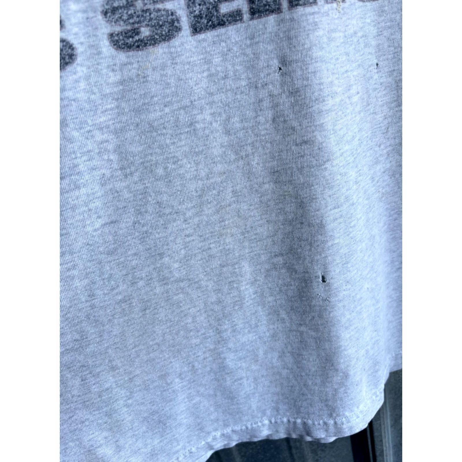 Fruit Of The Loom VINTAGE 90s Hunting Funny Humor Tee Gray M Men Size US M / EU 48-50 / 2 - 7 Thumbnail