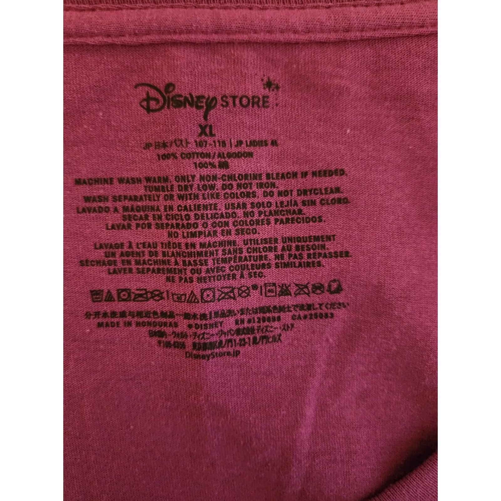 Disney NEW Disney T-Shirt Ladies XL Purple Jack Skellington The Nightmare Before Christmas Scoop Neck Womens Size XL / US 12-14 / IT 48-50 - 3 Thumbnail