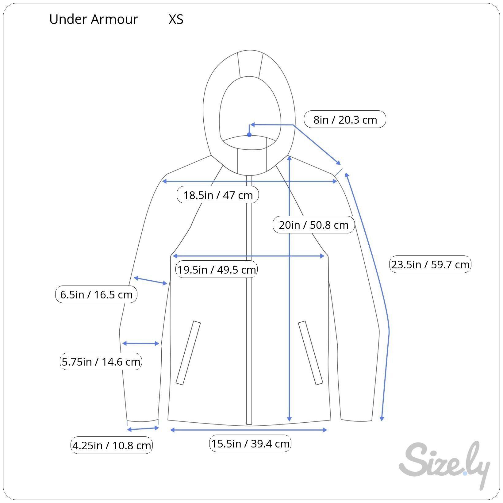 Under Armour Under Armour Womens Bonded Black Hooded Jacket XS NWT $320 Size XS / US 0-2 / IT 36-38 - 2 Thumbnail