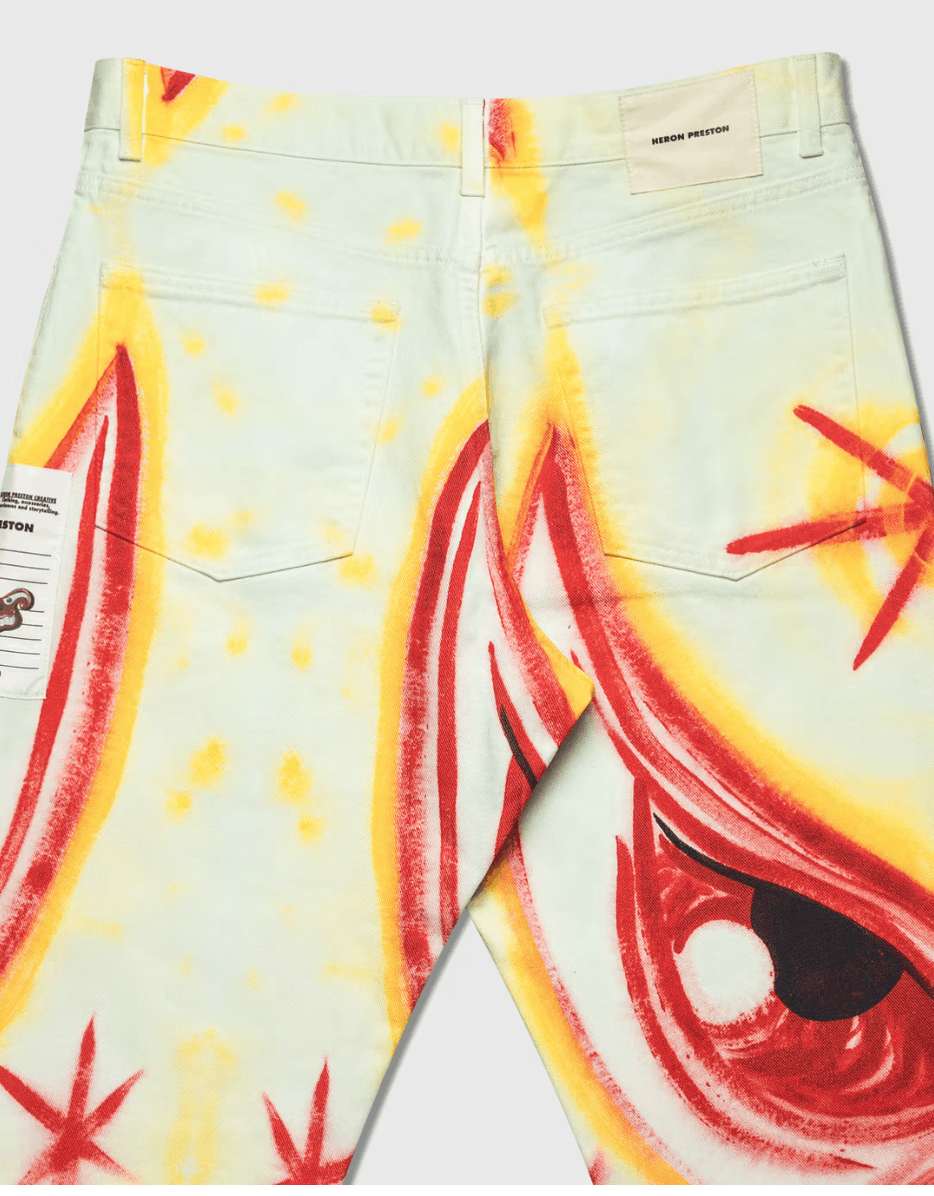 Heron Preston $645 HERON PRESTON X KENNY SCHARF JEANS Size US 30 / EU 46 - 13 Thumbnail