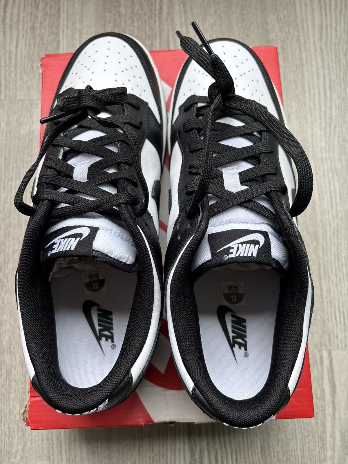 Nike Nike Dunk Low Panda Size US 12 / EU 45 - 9 Thumbnail