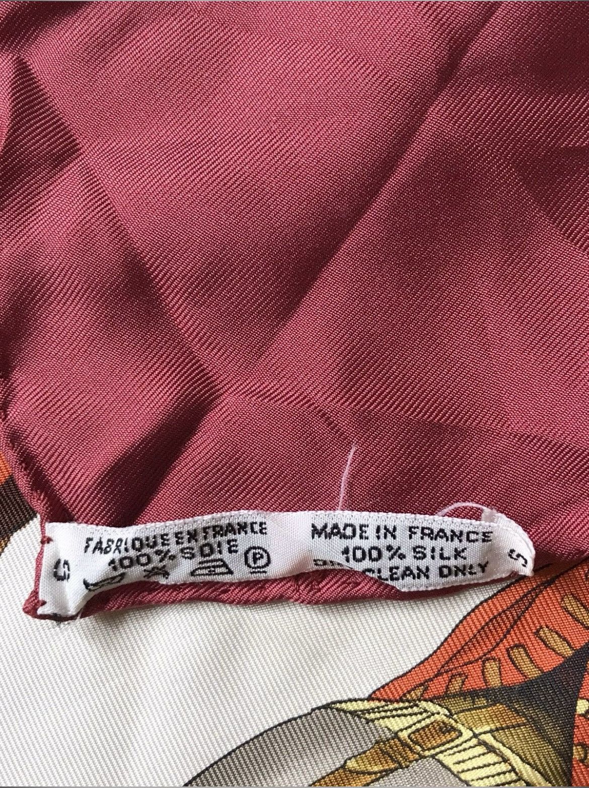 Hermes Hermes Paris Reprise by Ledoux Silk Scarf Size ONE SIZE - 4 Thumbnail