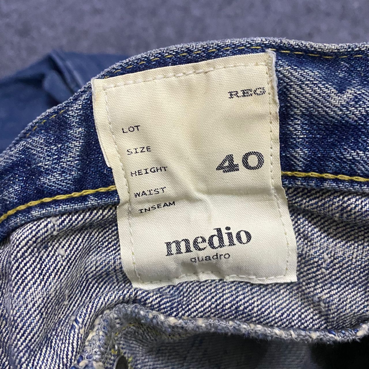 If Six Was Nine 💥Best Offet💥Vintage Quadro Medio Flare Denim Size US 33 - 15 Thumbnail